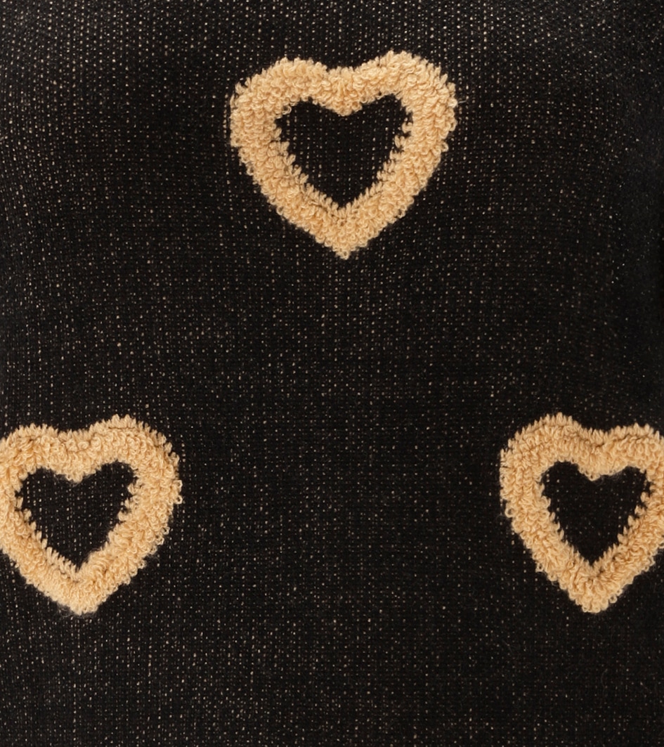 Aniston PLUS Strickpullover mit aufgestrickten Herzen - NEUE KOLLEKTION