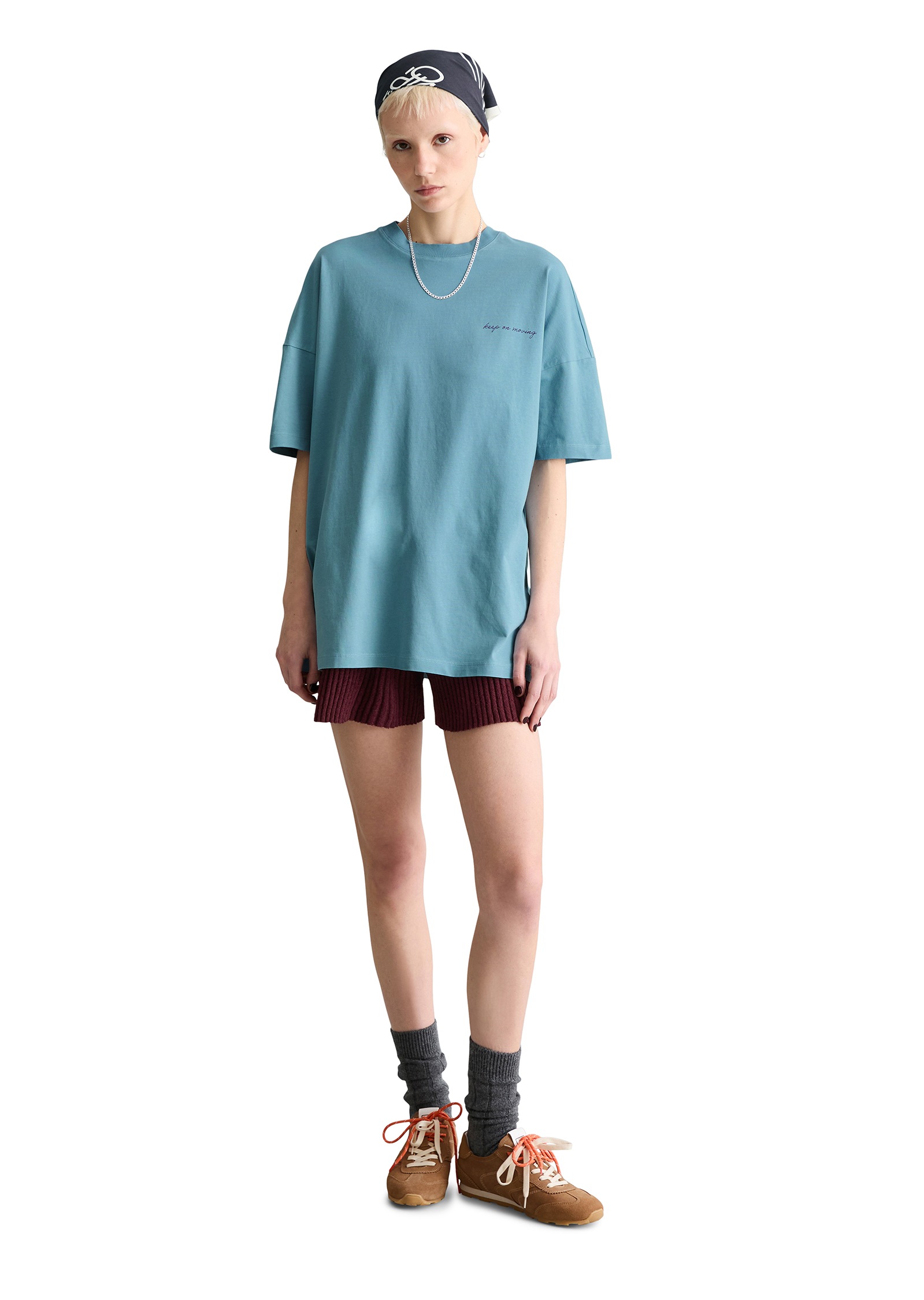 Marc O'Polo DENIM T-Shirt oversized aus Heavy Jersey, großer Rückenprint