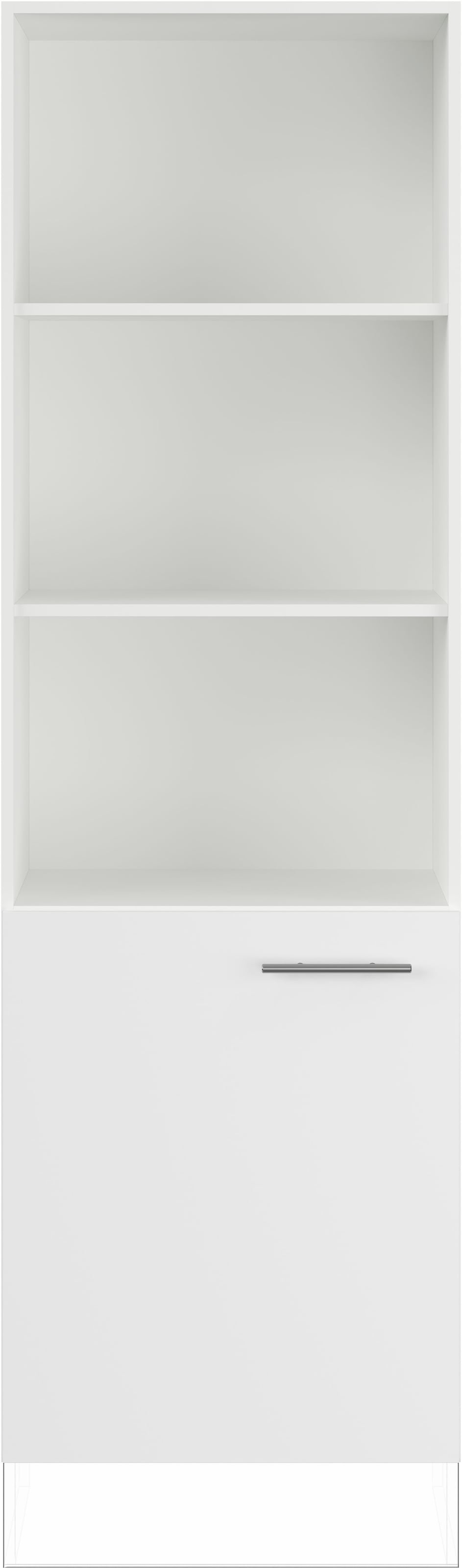 IMPULS KÜCHEN Seitenschrank »"Valencia", Breite/Höhe: 60/190,7 cm«, vormontiert, mit Drehtür, mit verstellbaren Fachböden