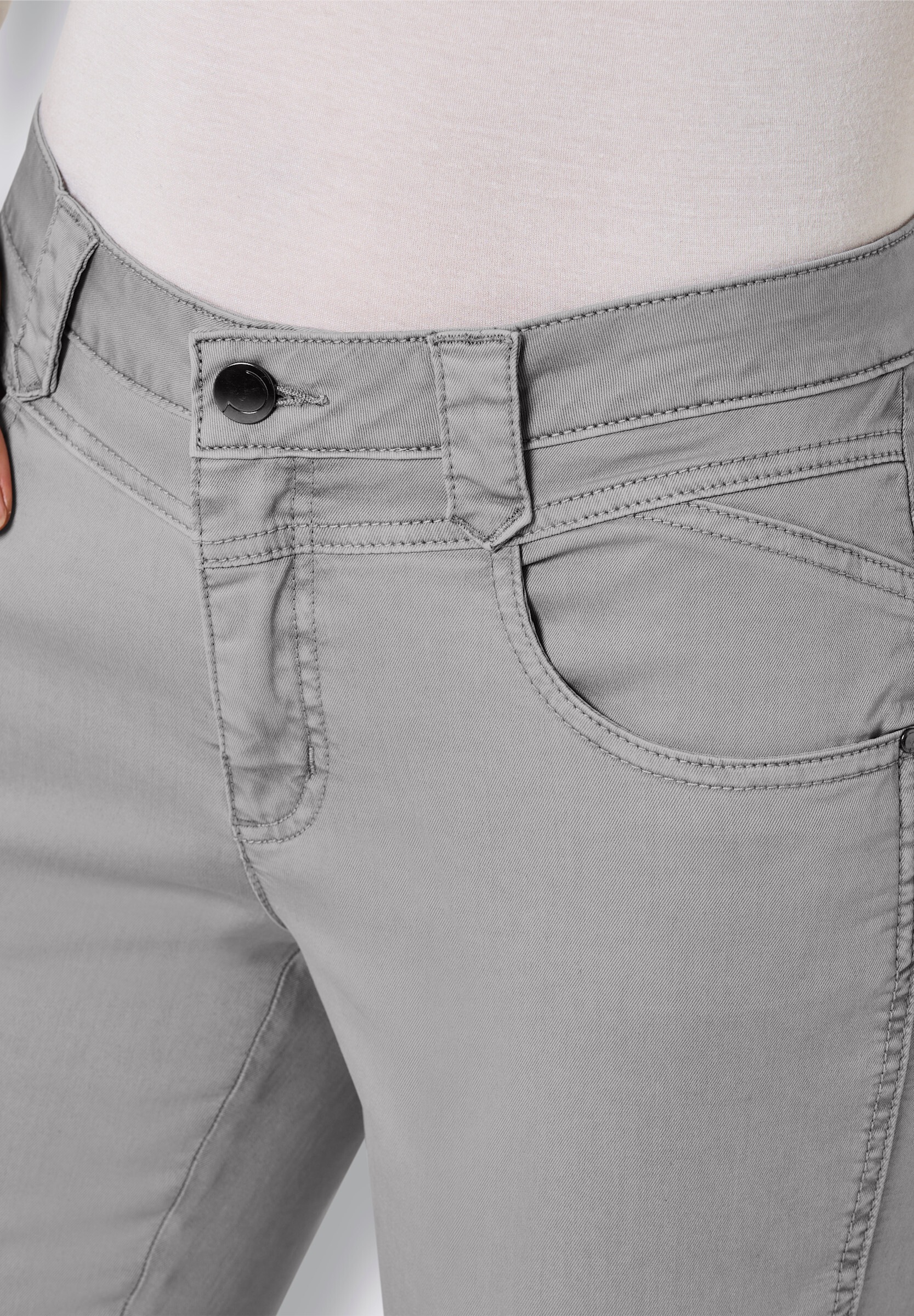 creation L Bequeme Jeans »Baumwoll-Lyocell-Jeans Gerade Jeans mit Lyocell-Anteil«