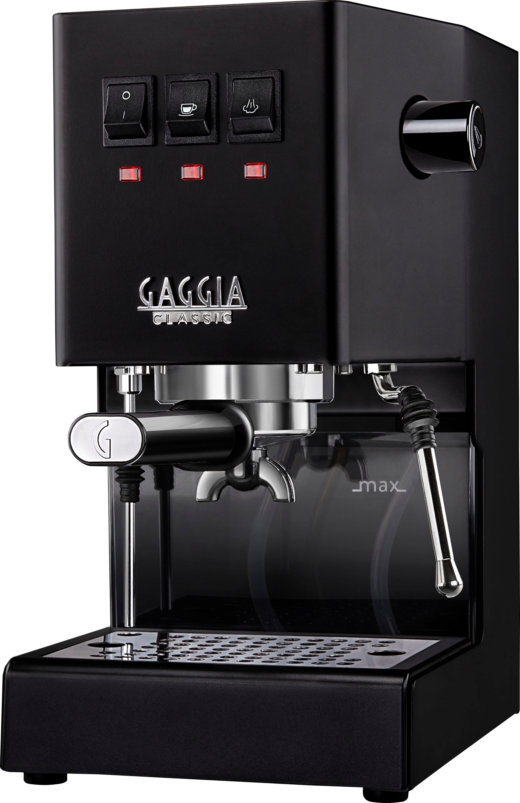 Gaggia Espressomaschine »Classic Evo Thunder Black«, Siebträger