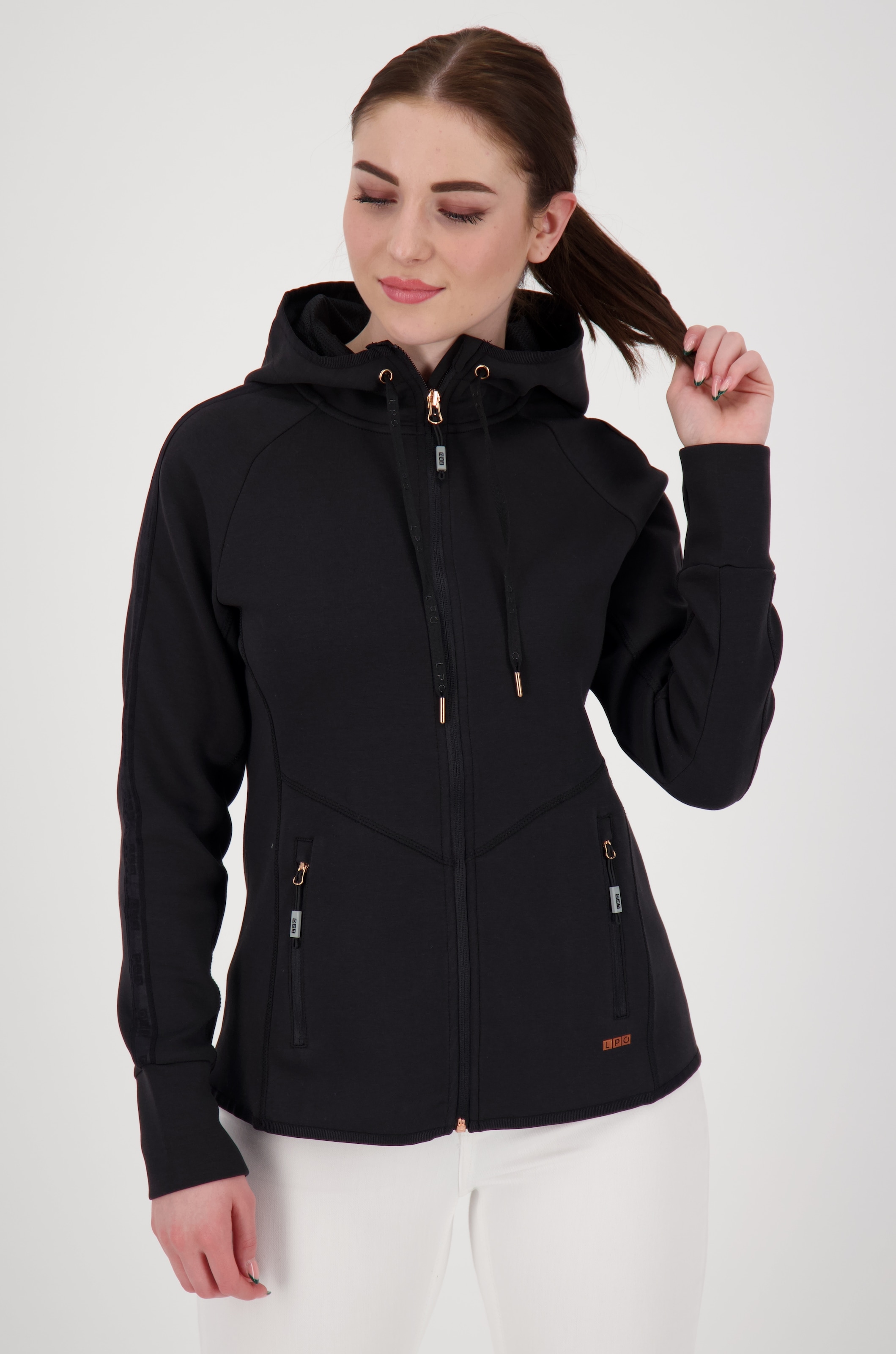 Fleecejacke »COREWOOD II WOMEN«, weiche Fleecejacke in traditioneller Optik