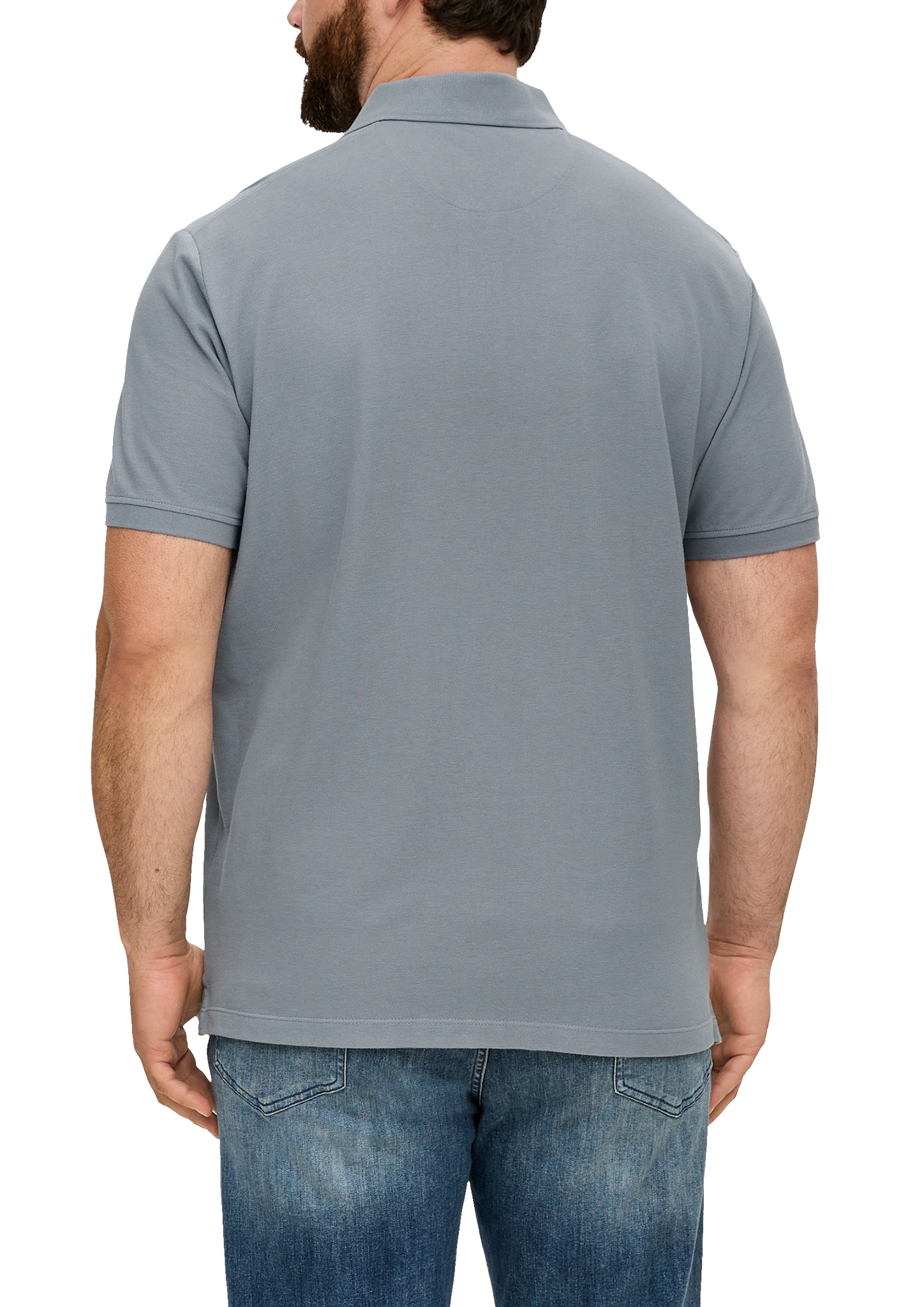 s.Oliver Men Big Sizes Poloshirt Kurzarm-Polo aus Baumwolle - Große Größen