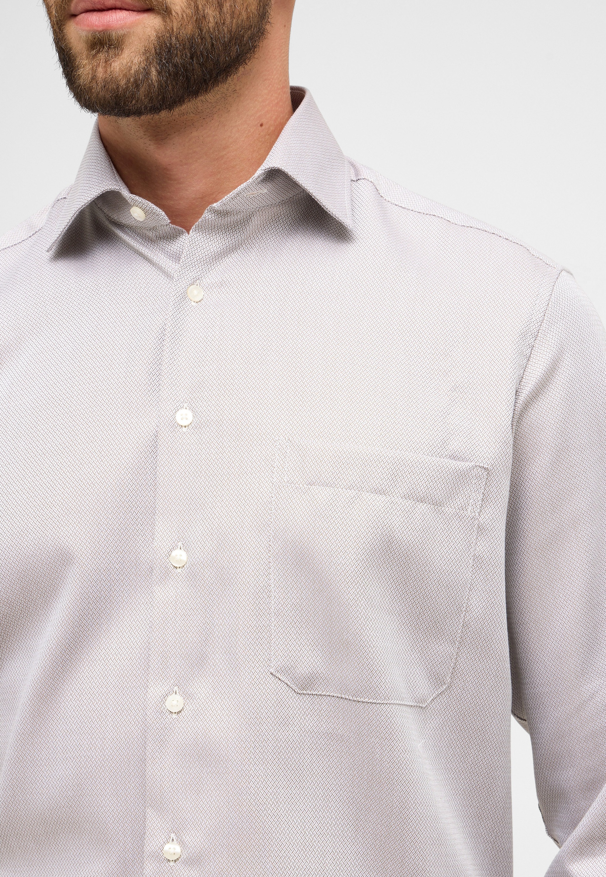 Eterna Langarmhemd »COMFORT FIT«, NON IRON (bügelfrei)