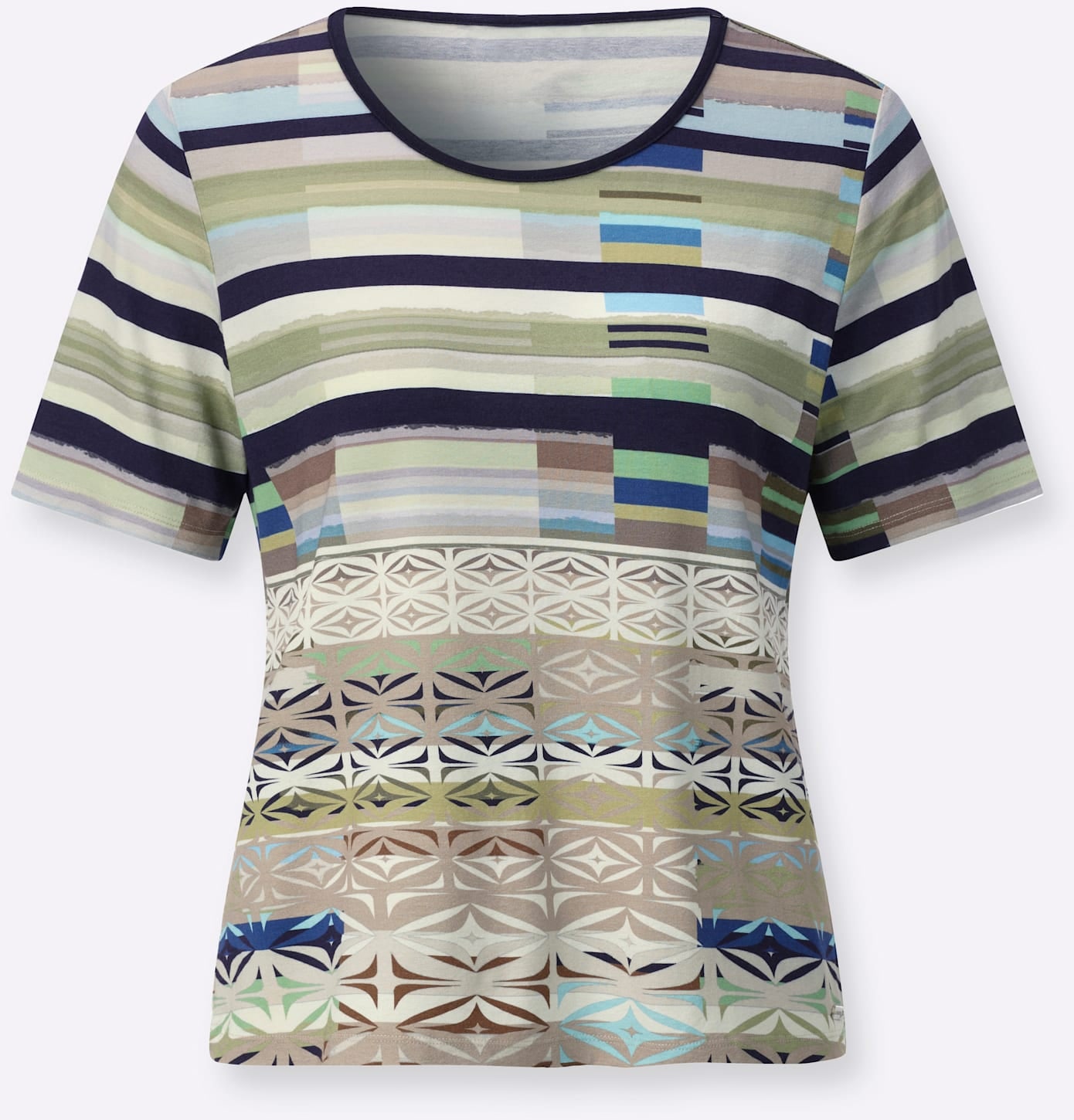 Casual Looks Kurzarmshirt »Kurzarm-Shirt« 1 tlg.