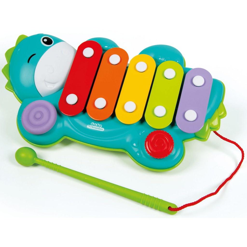Clementoni® Spielzeug-Musikinstrument »Baby Clementoni, Xylo Dino«