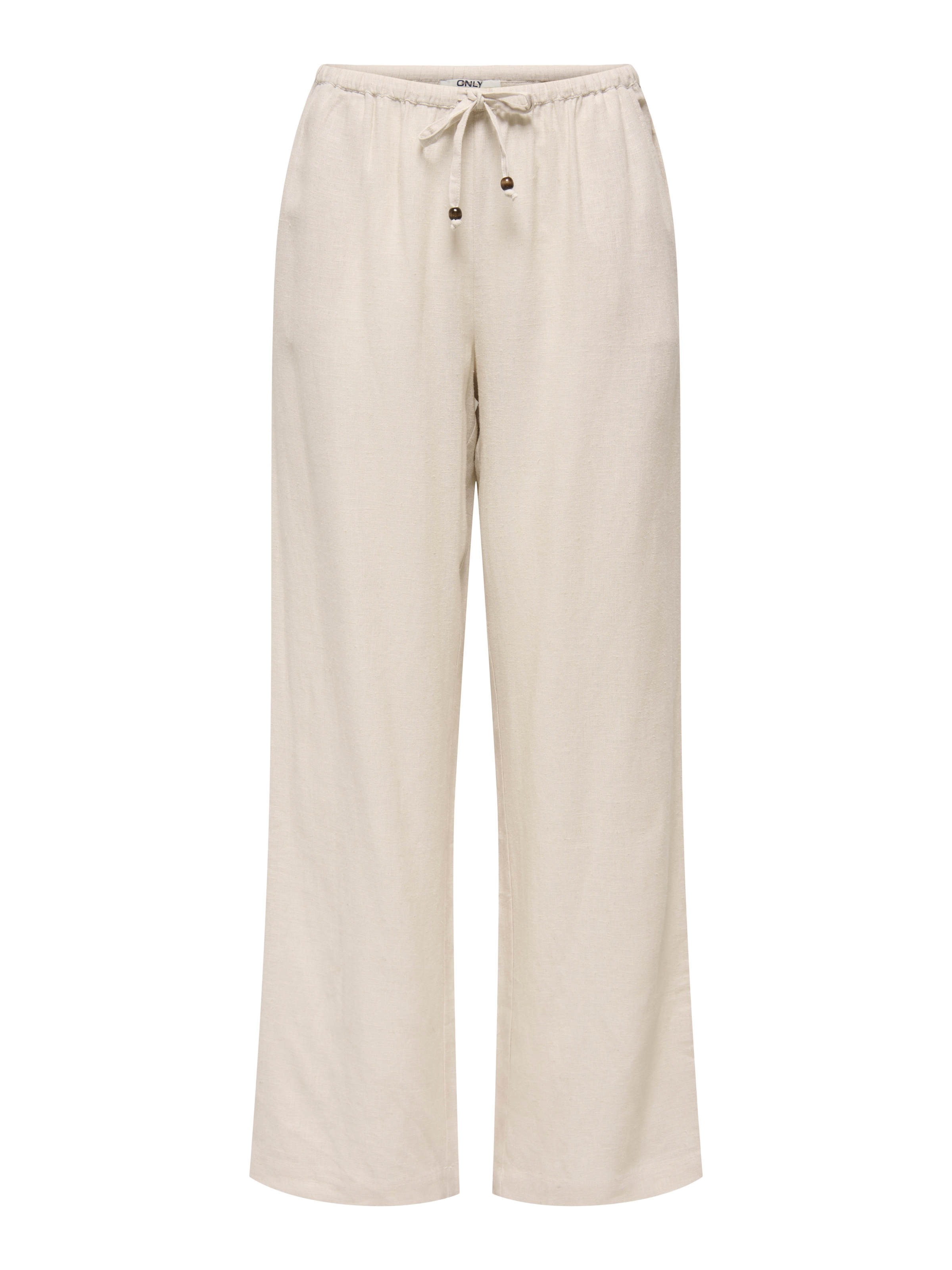 ONLY Schlupfhose »ONLBRUXELLES MW LIN BL TIE PANT PNT NOOS«  Sommerhose mit Leinen