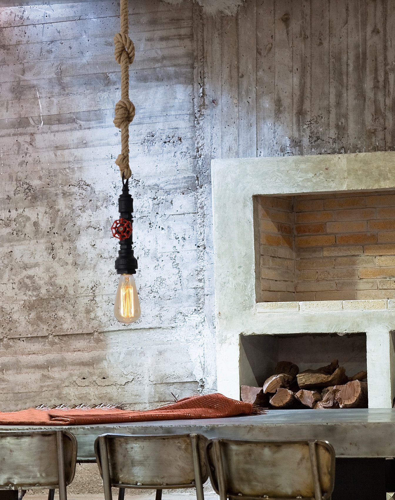 näve LED Pendelleuchte »Vintage« E27 Warmweiß LED Hängelampe, LED Hängeleuchte