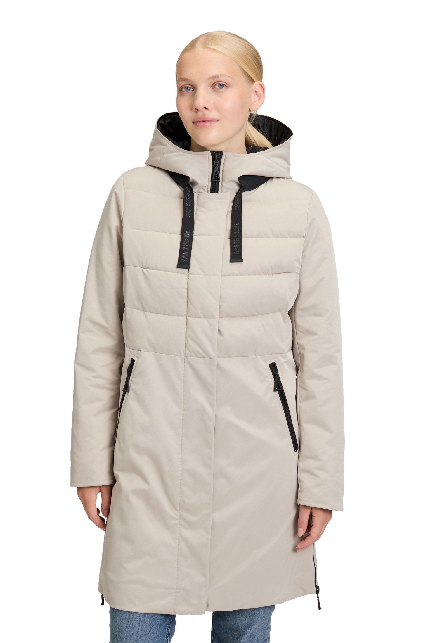 Amber & June Winterjacke »Winterjacke Kunstdaune«