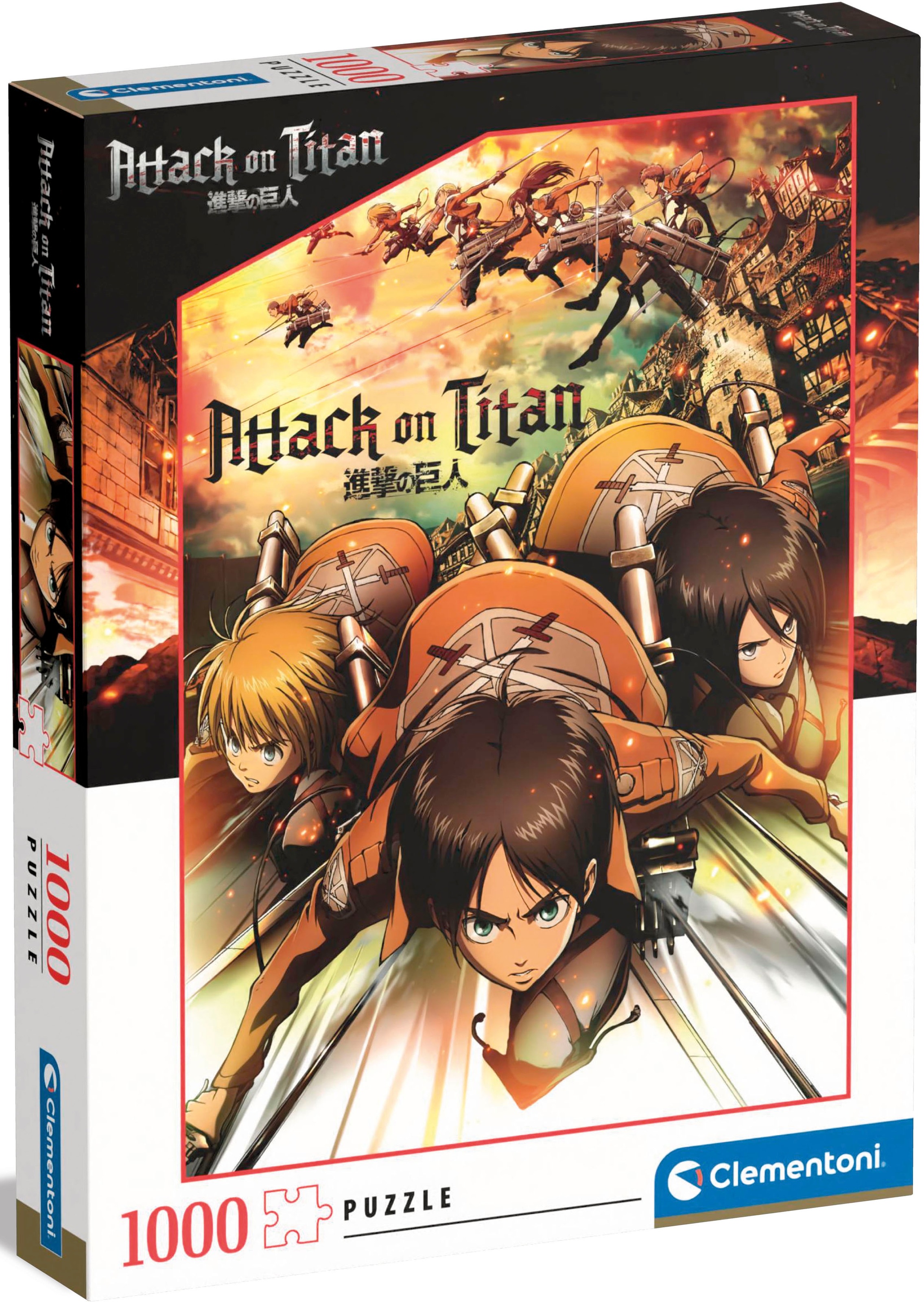 Clementoni® Puzzle »Animé Collection, Attack on Titan«, Made in Europe; FSC® - schützt Wald - weltweit