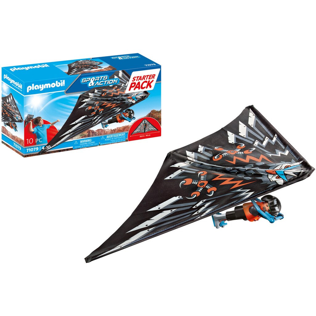 Playmobil® Konstruktions-Spielset »Starter Pack Drachenflieger (71079), Sports & Action«