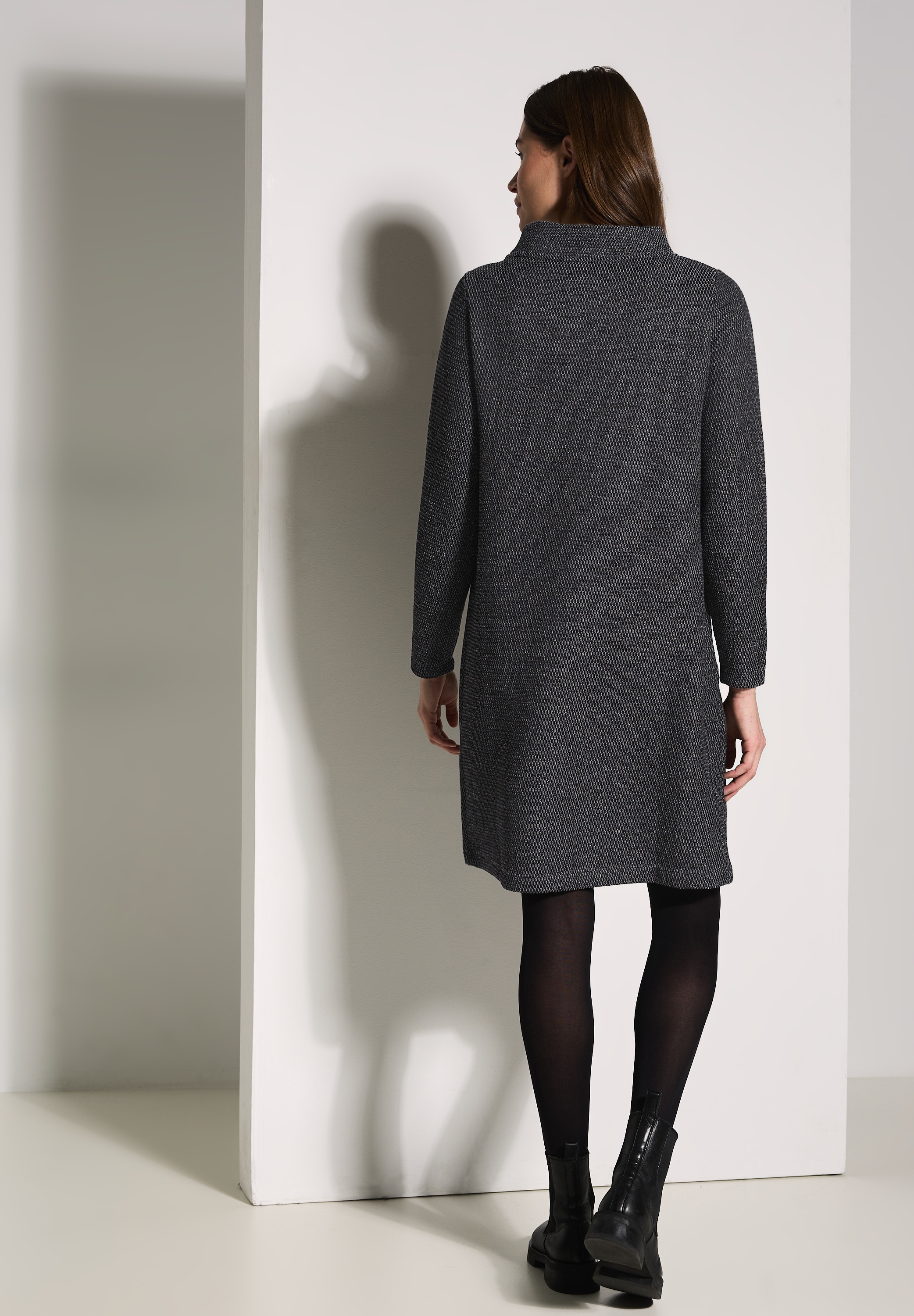 Cecil Minikleid, mit Bouclé-Struktur