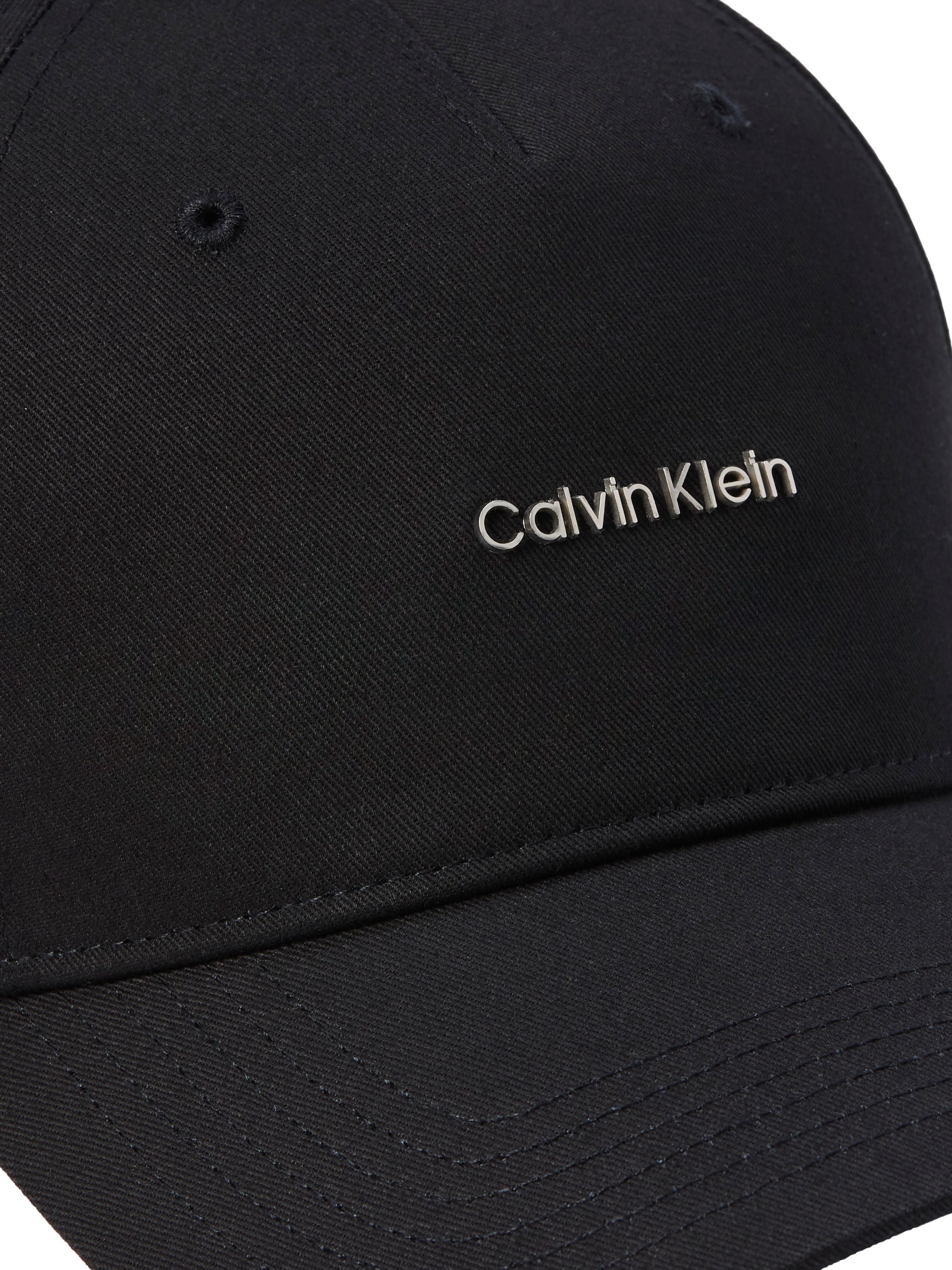 Calvin Klein Baseball Cap »COTON TWILL STANDARD LOGO HW CAP« Regular fit und größenverstellbar