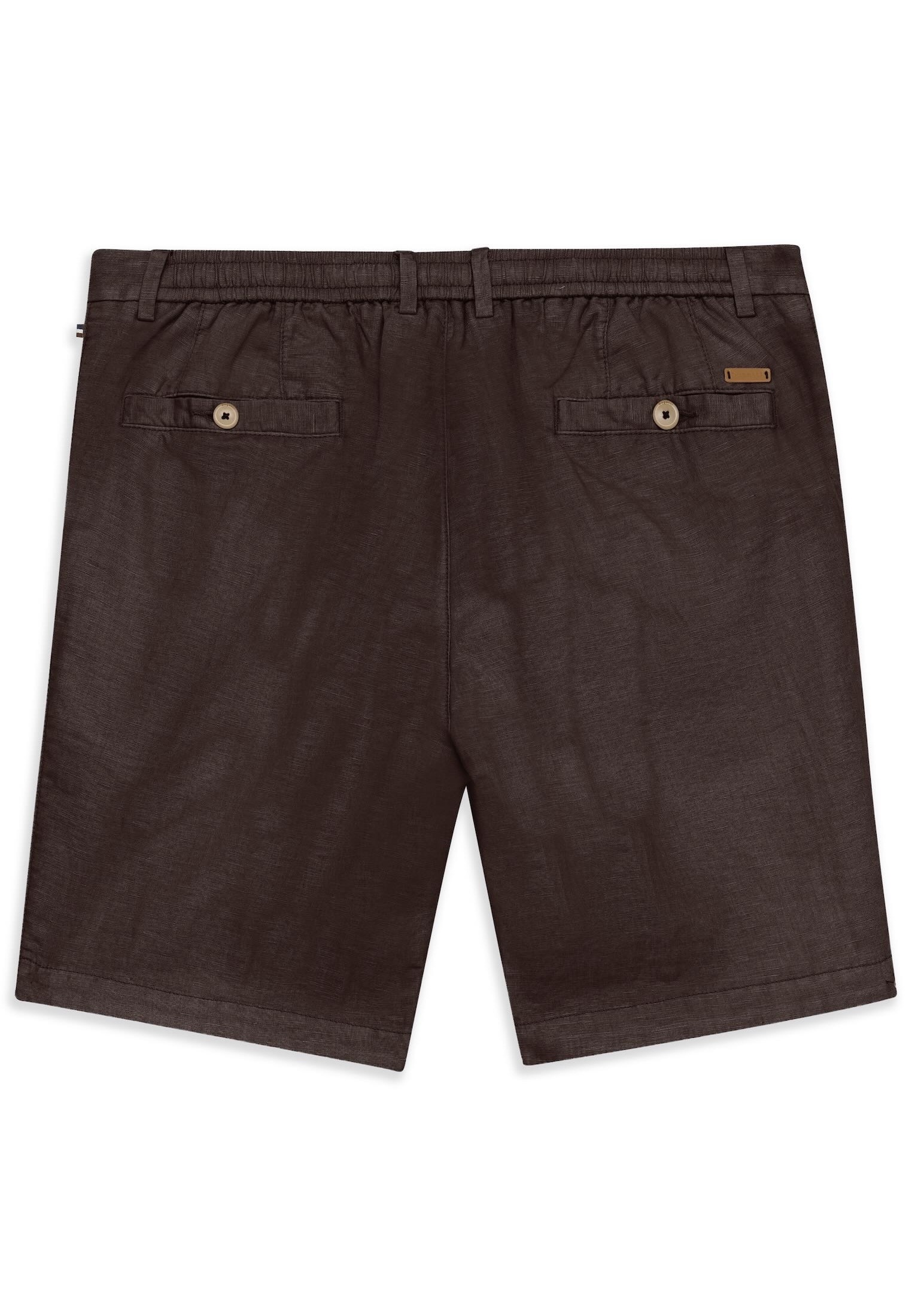 bugatti Bermudas »Soft touch«  Leinen-Baumwoll-Mix