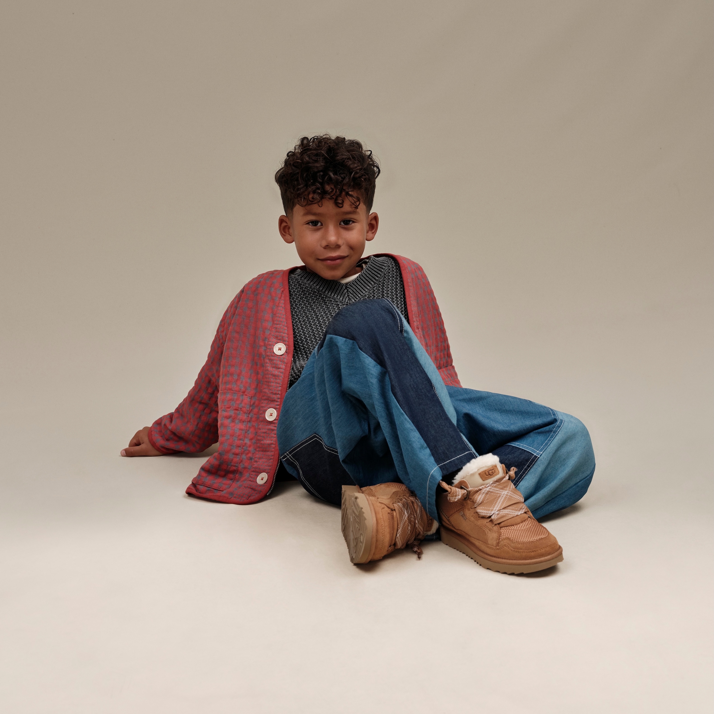 UGG Sneaker »LOWMEL«, Babyschuh, Sneaker mit weichem Fußbett