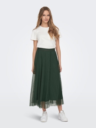 ONLY Maxirock »ONLLAVINA SKIRT JRS« Polyester