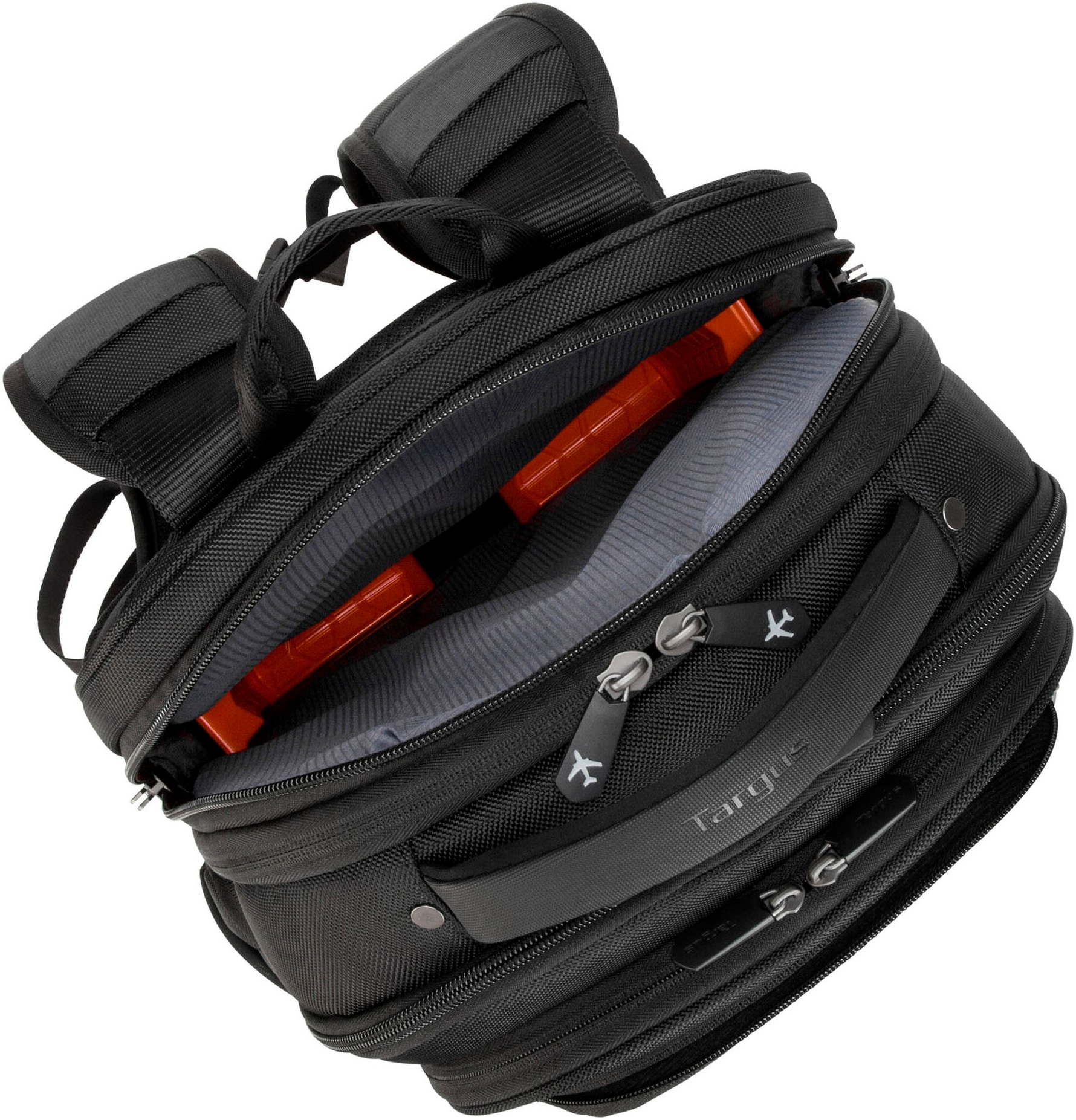 Targus Laptoprucksack »Corporate Traveller (15-15.6)«, Militärstandard 1680D, SafePort x D3O Fall- und Seitenschutz