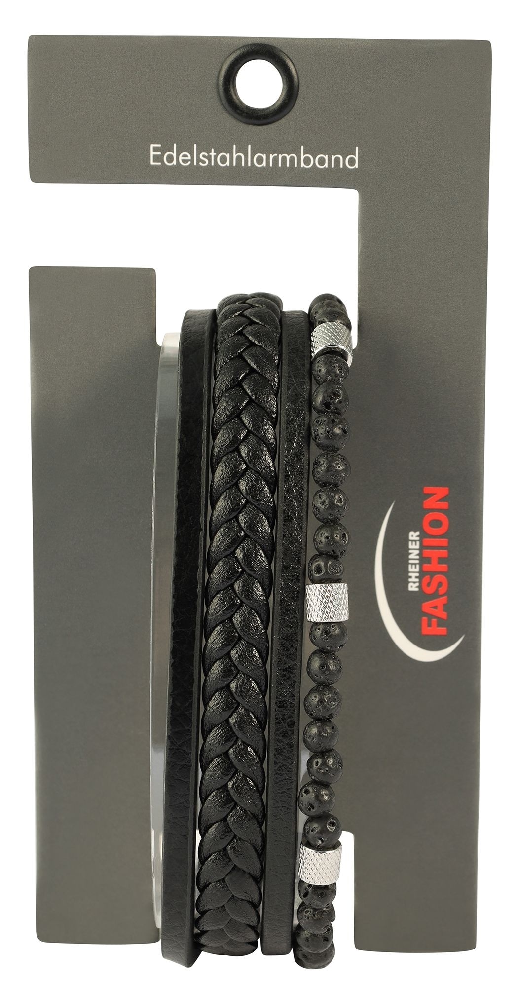 Adelia´s Lederarmband »Herren Armband ¿ Lederarmband aus Leder 23 cm«