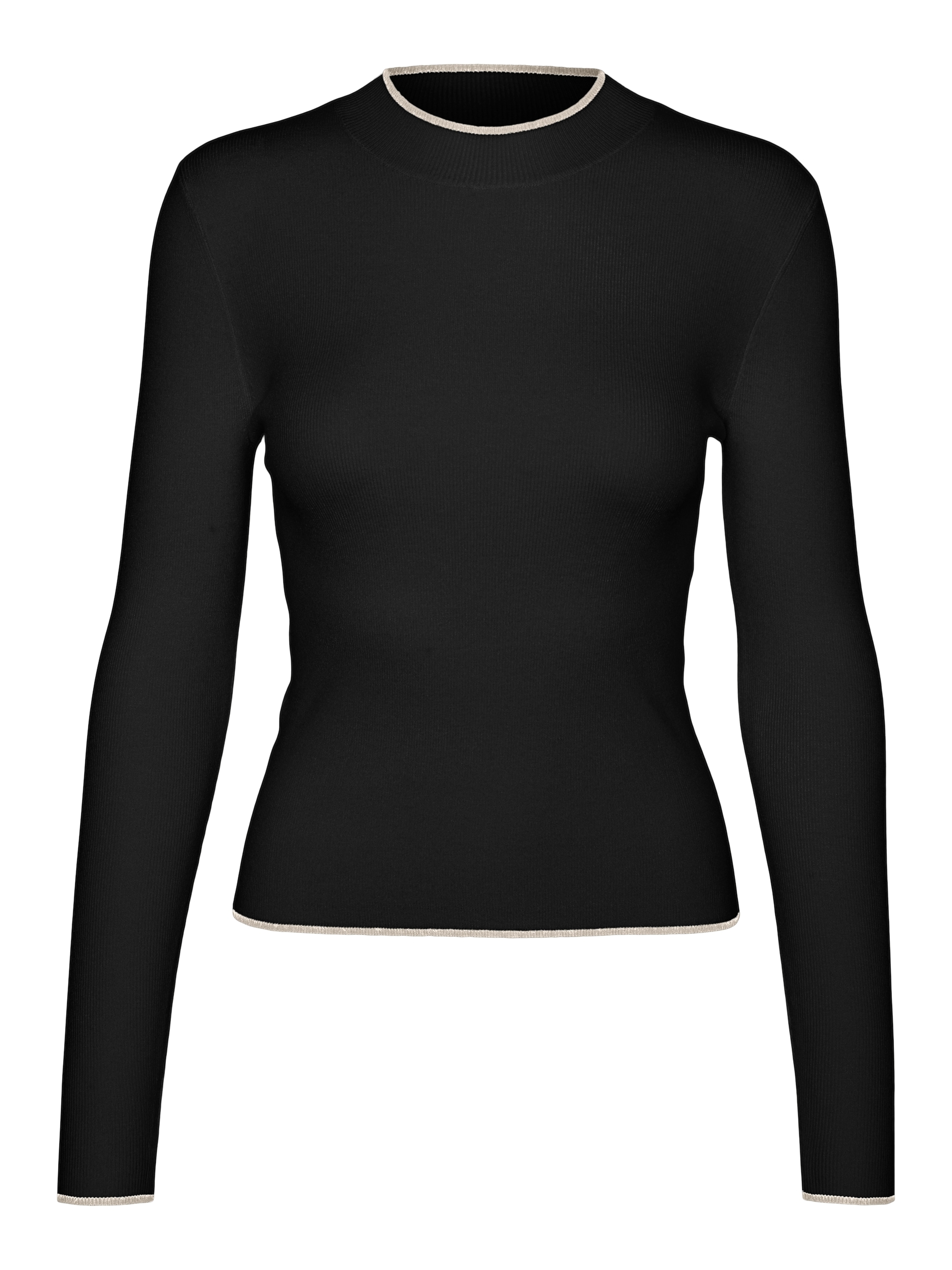Vero Moda Rundhalspullover »VMFLOUNCY LS HIGHNECK PULLOVER GA«