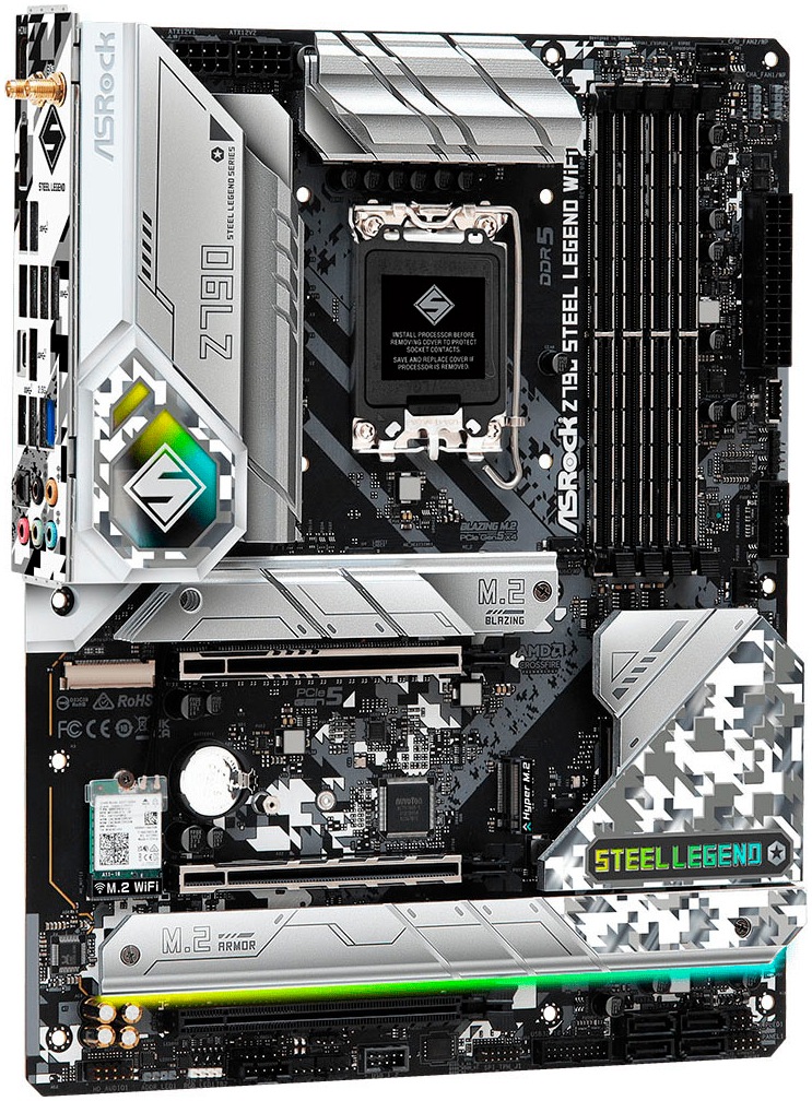Asrock Mainboard »Z790 Steel Legend WiFi«