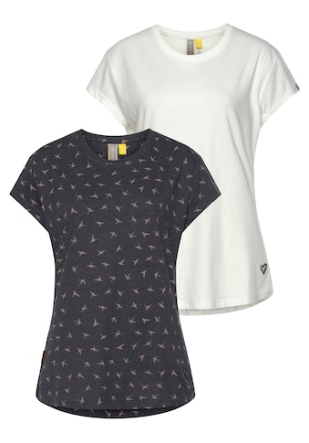 Alife & Kickin T-Shirt »MollyAK«, (2er-Pack), sommerliches Shirt im Doppelpack- 1xUni... kaufen