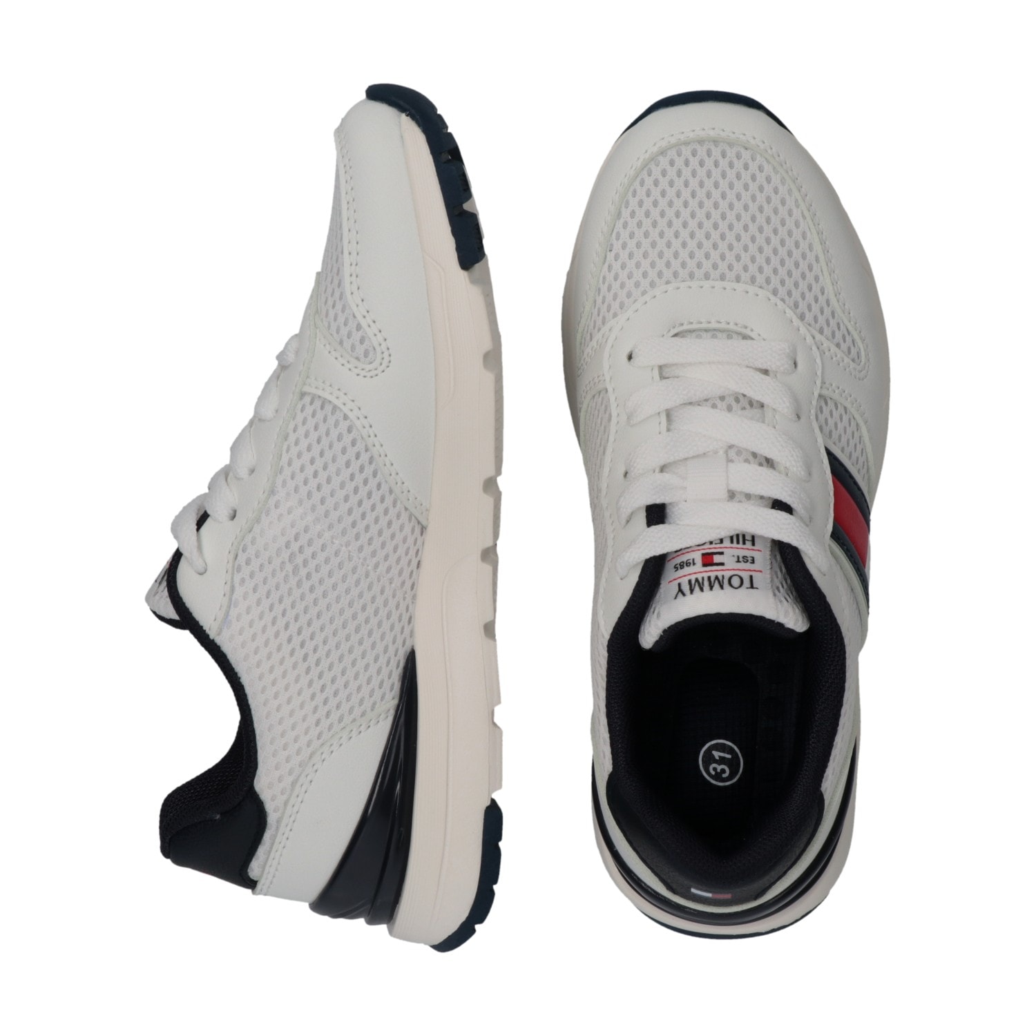 Tommy Hilfiger Sneaker  Freizeitschuh, Halbschuh, Schnürschuh mit Logoverzierung