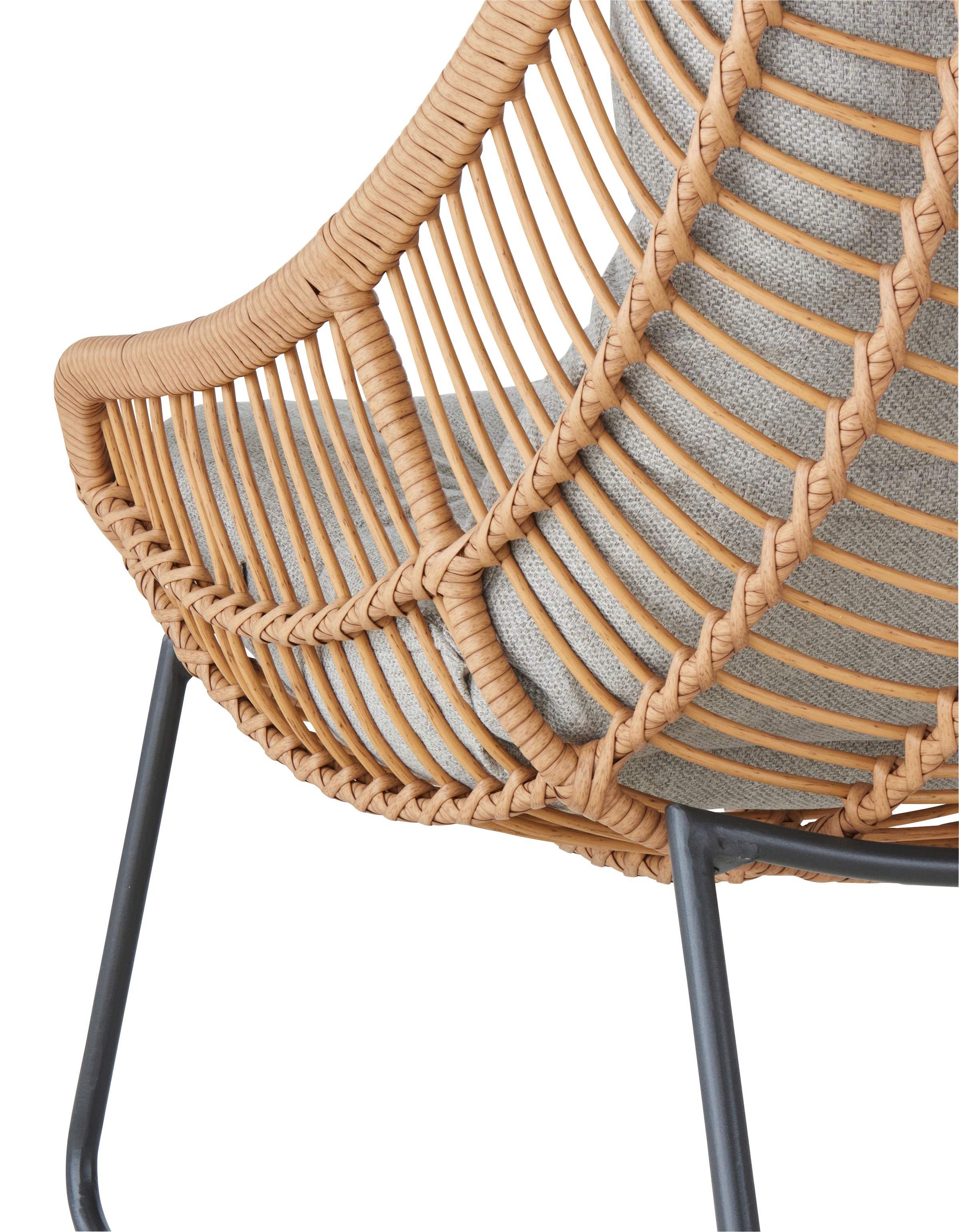 Guido Maria Kretschmer Home&Living Gartenlounge-Set »Naxos«, (9 tlg.), mit natürlichem Look und gemütlichen Kissen