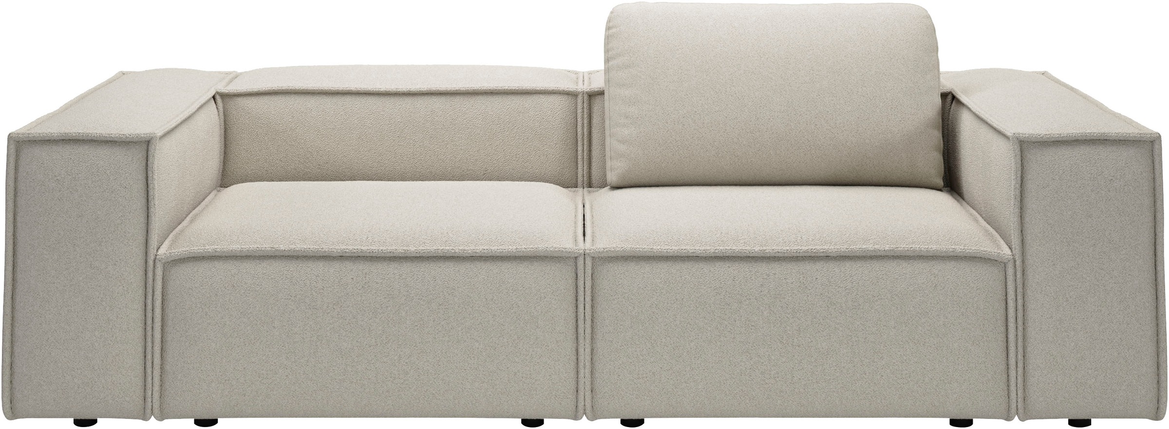 PLACES OF STYLE 2-Sitzer »Watertown, modernes Sofa 246 cm breit, auch in Feincord« stilvolles Sofa für 2 Personen mit extra breiter Sitzfläche
