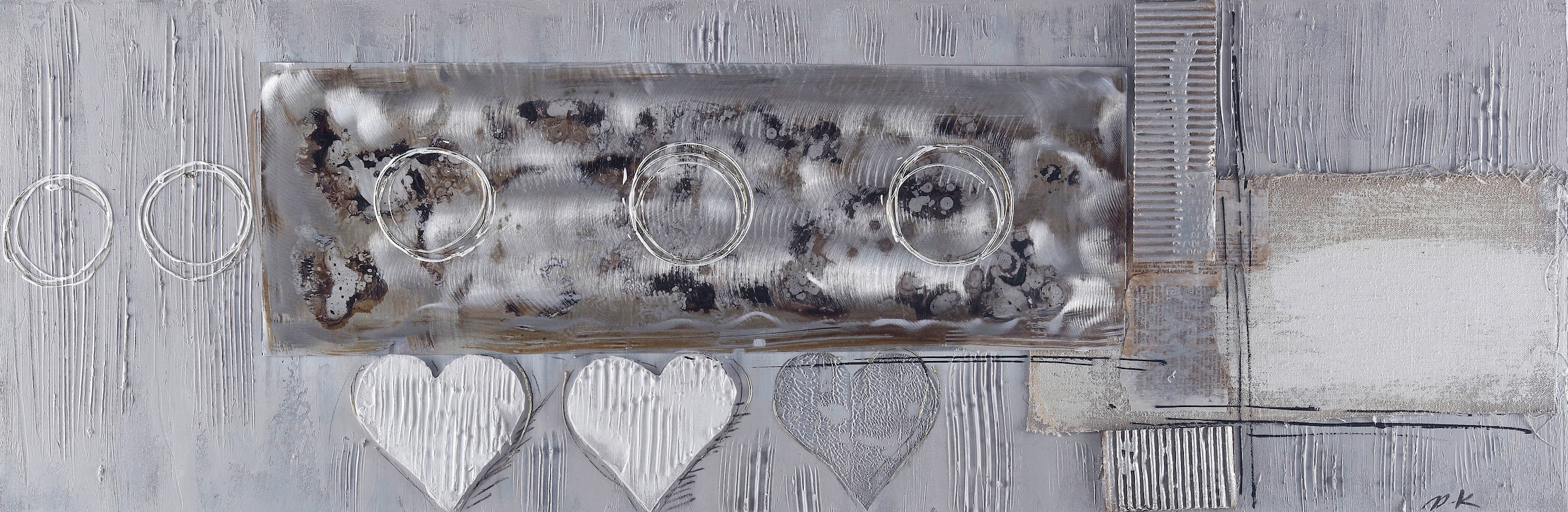 Bönninghoff Ölbild »Ölgemälde, Herzen«, (1 St.), handgefertigtes kaufen