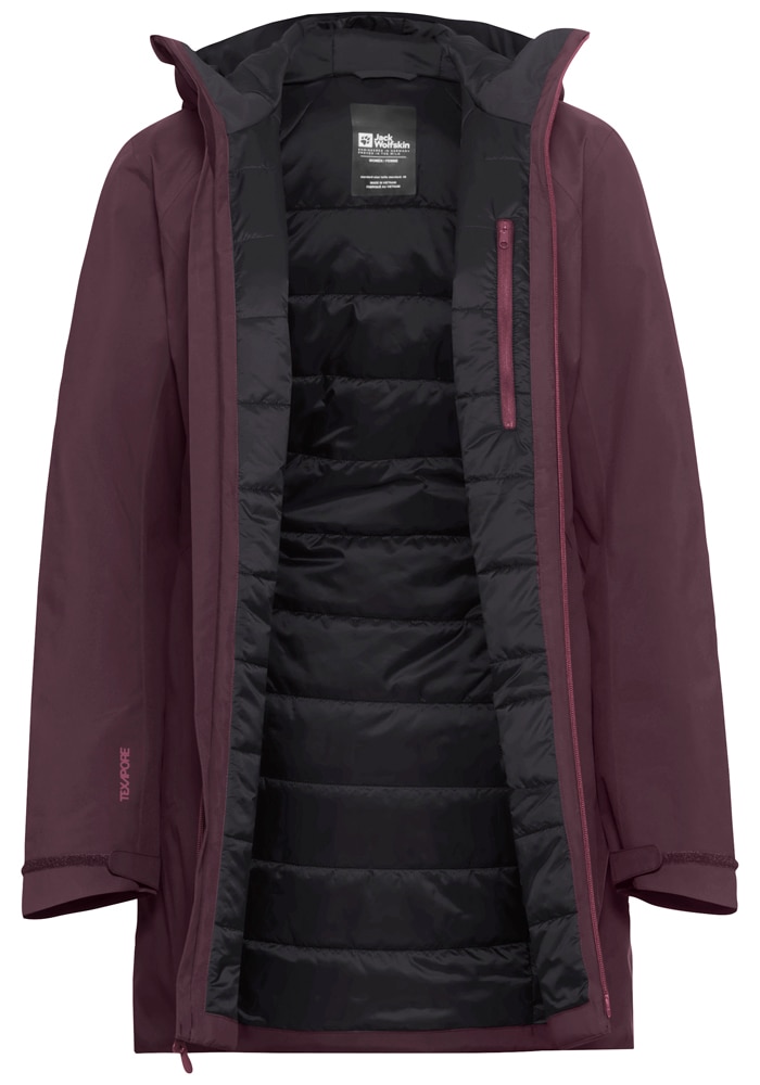 Jack Wolfskin Winterjacke »HEIDELSTEIN INS JKT W«, mit Kapuze