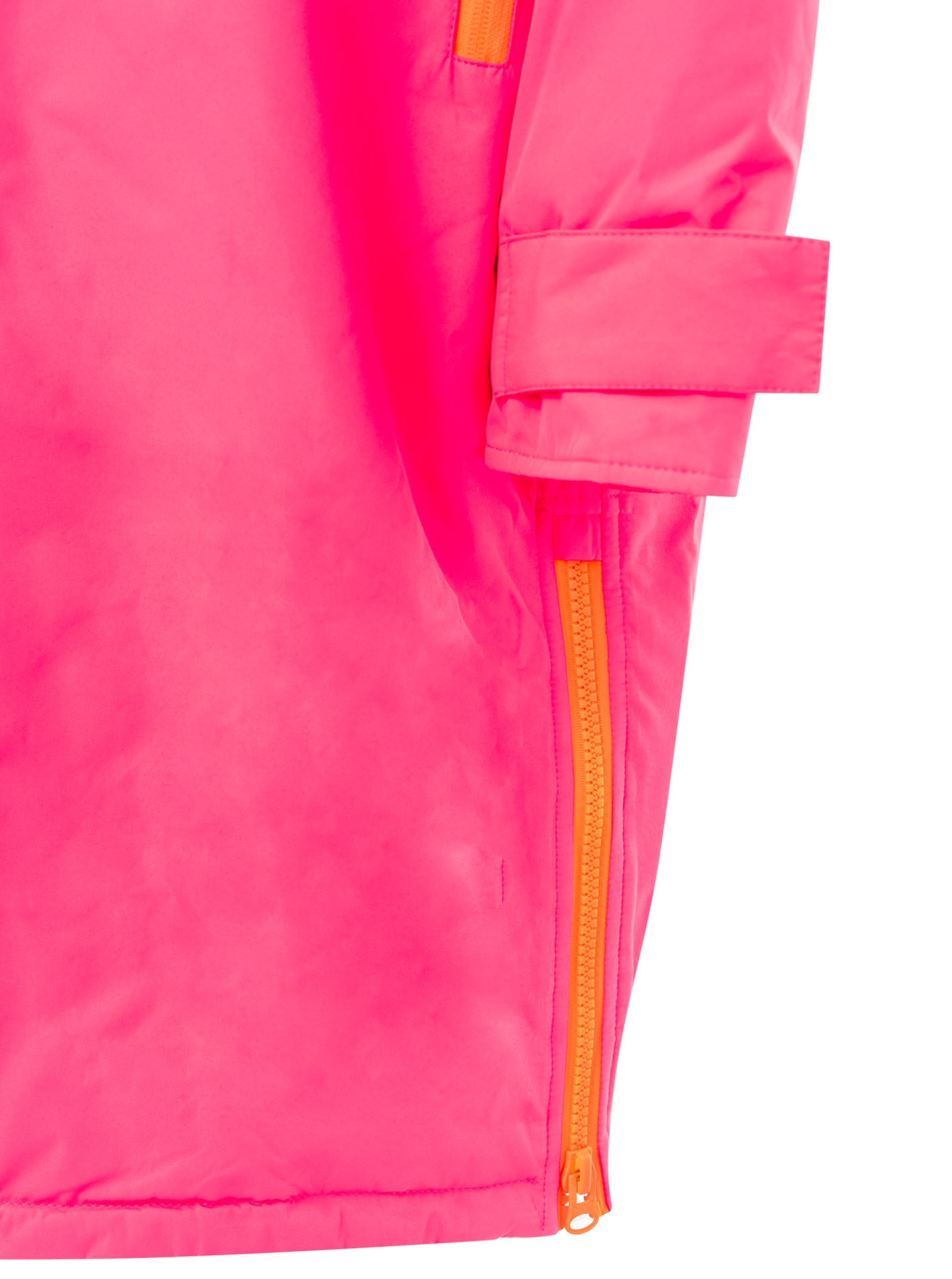 Zwillingsherz Kurzmantel »"Oversize Windjacke ZH"« Kapuze, Reißverschluss, seitliche Taschen, leicht wattiert