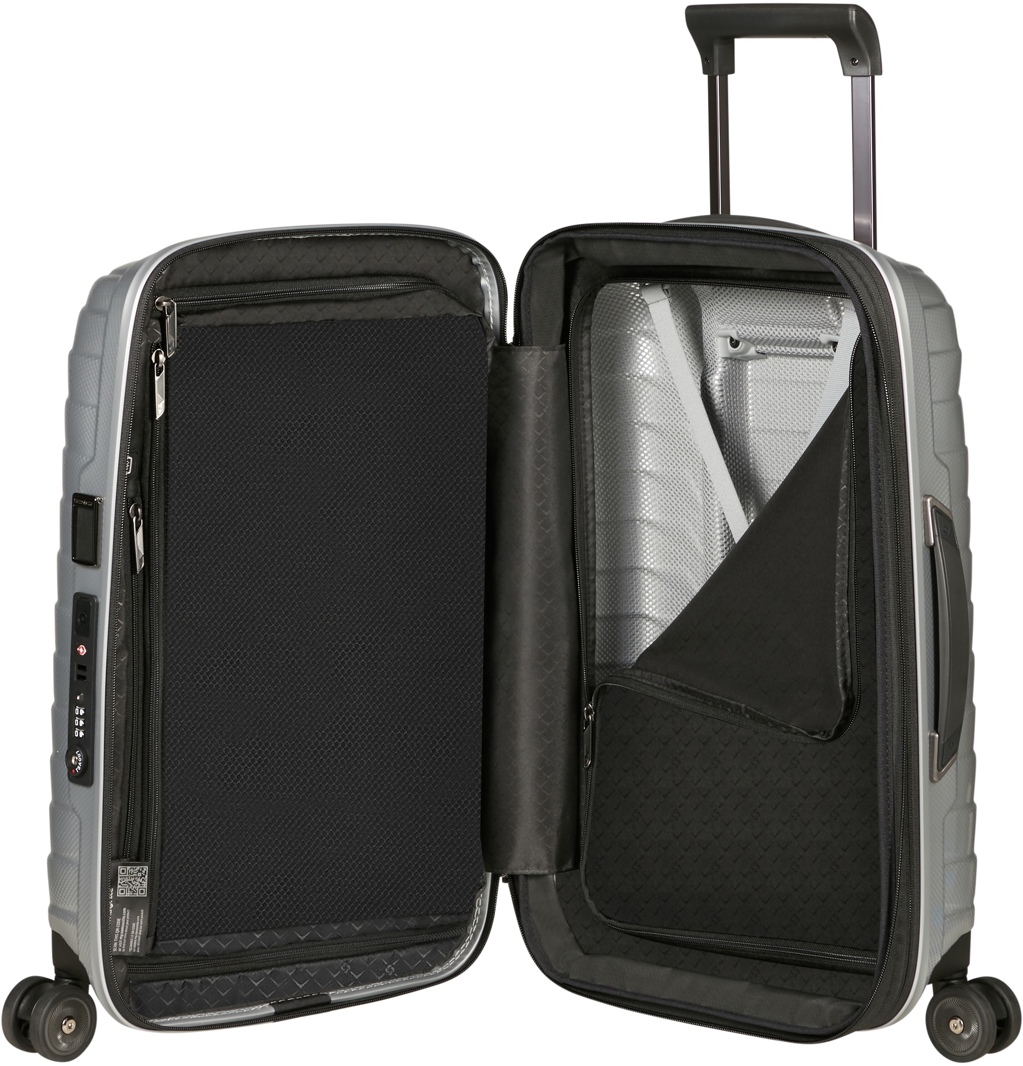 Samsonite Hartschalen-Trolley »PROXIS, verschiedene Größen und Farben« 38 l 4 Rollen Trolley Reisegepäck Hartschalenkoffer Reisekoffer TSA-Zahlenschloss