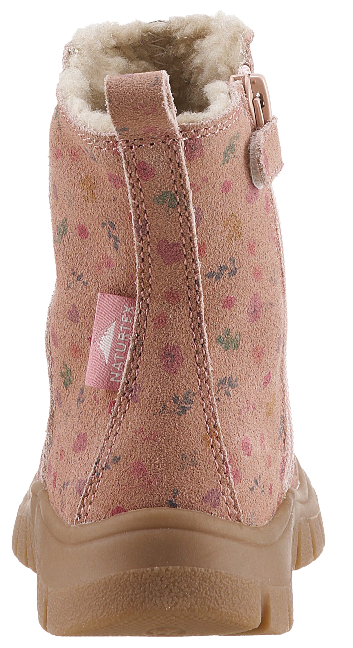 Naturino Winterstiefel »PUKAK ZIP WP Weite: schmal«, Schlupfstiefel mit TEX-Ausstattung, Größenschablone zum Download