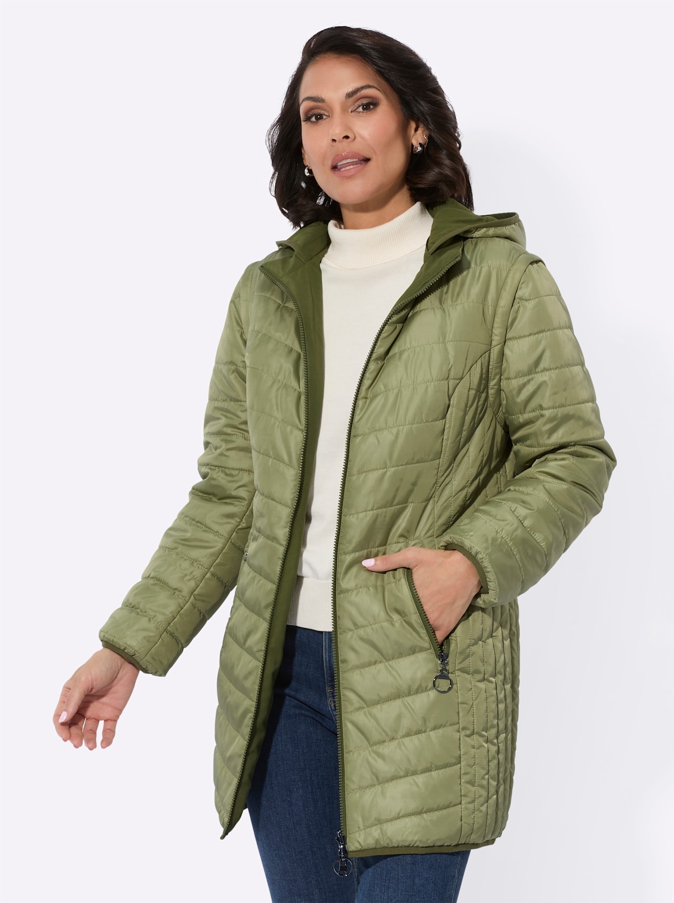 Casual Looks Wendejacke, mit Kapuze