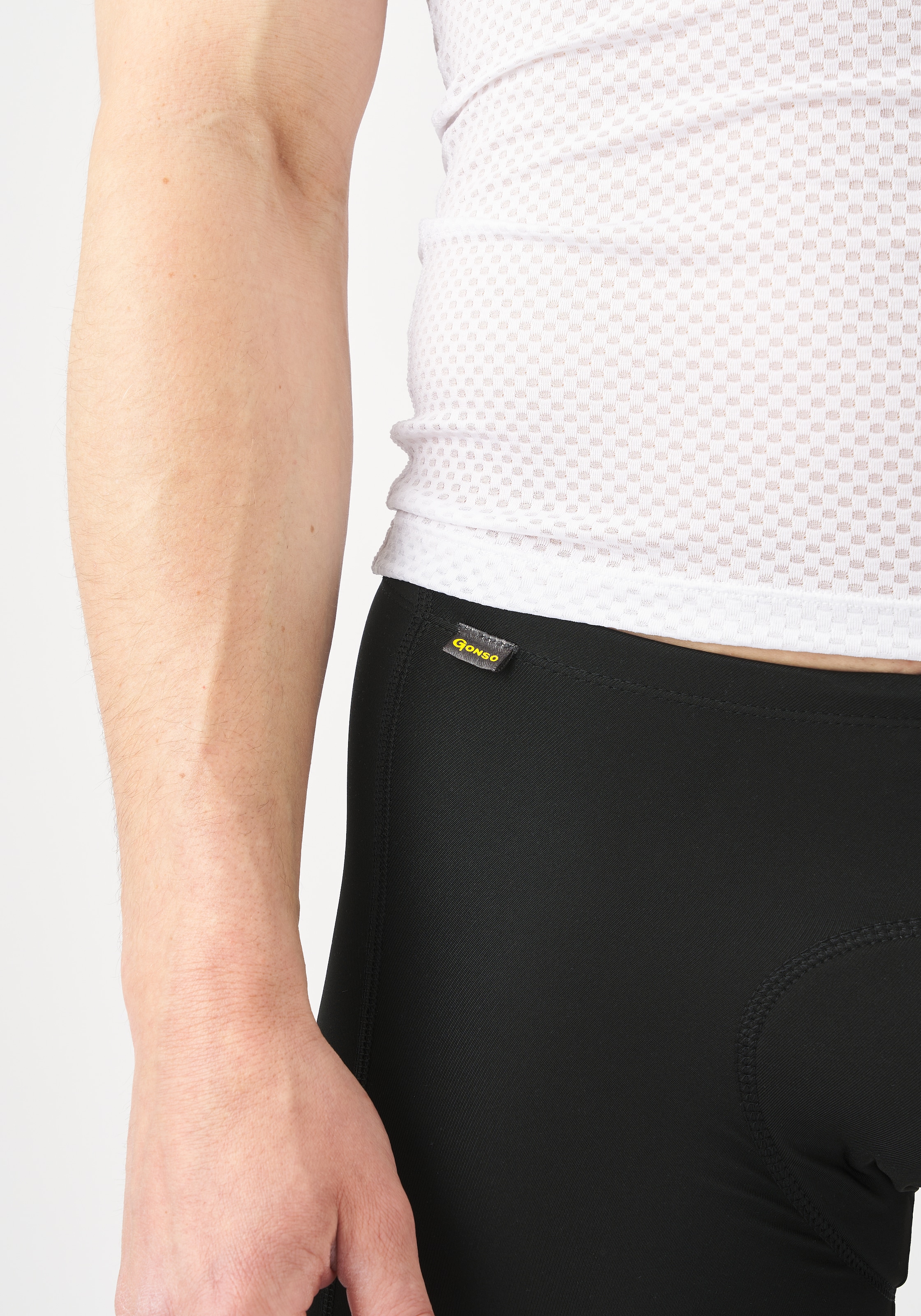 Gonso Fahrradhose »Base Pants M«  Herren Fahrradunterhose, atmungsaktive Radhose, Sitzpolster, Tight Fit