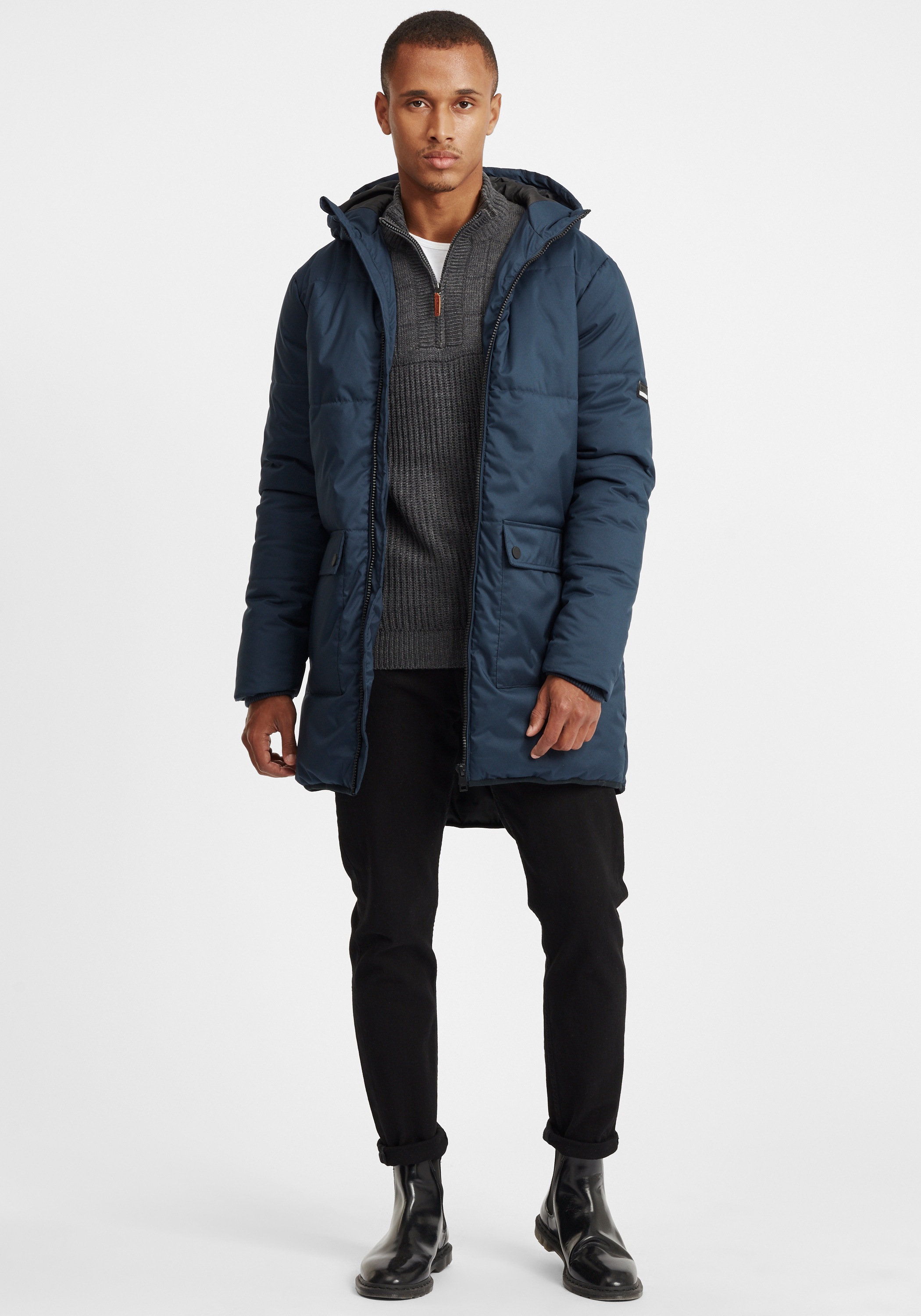 !Solid Langmantel »Parka SDAtong«