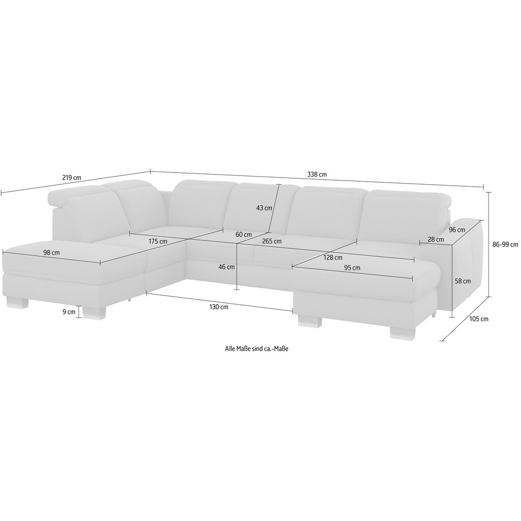 sit&more Wohnlandschaft »Dundee«