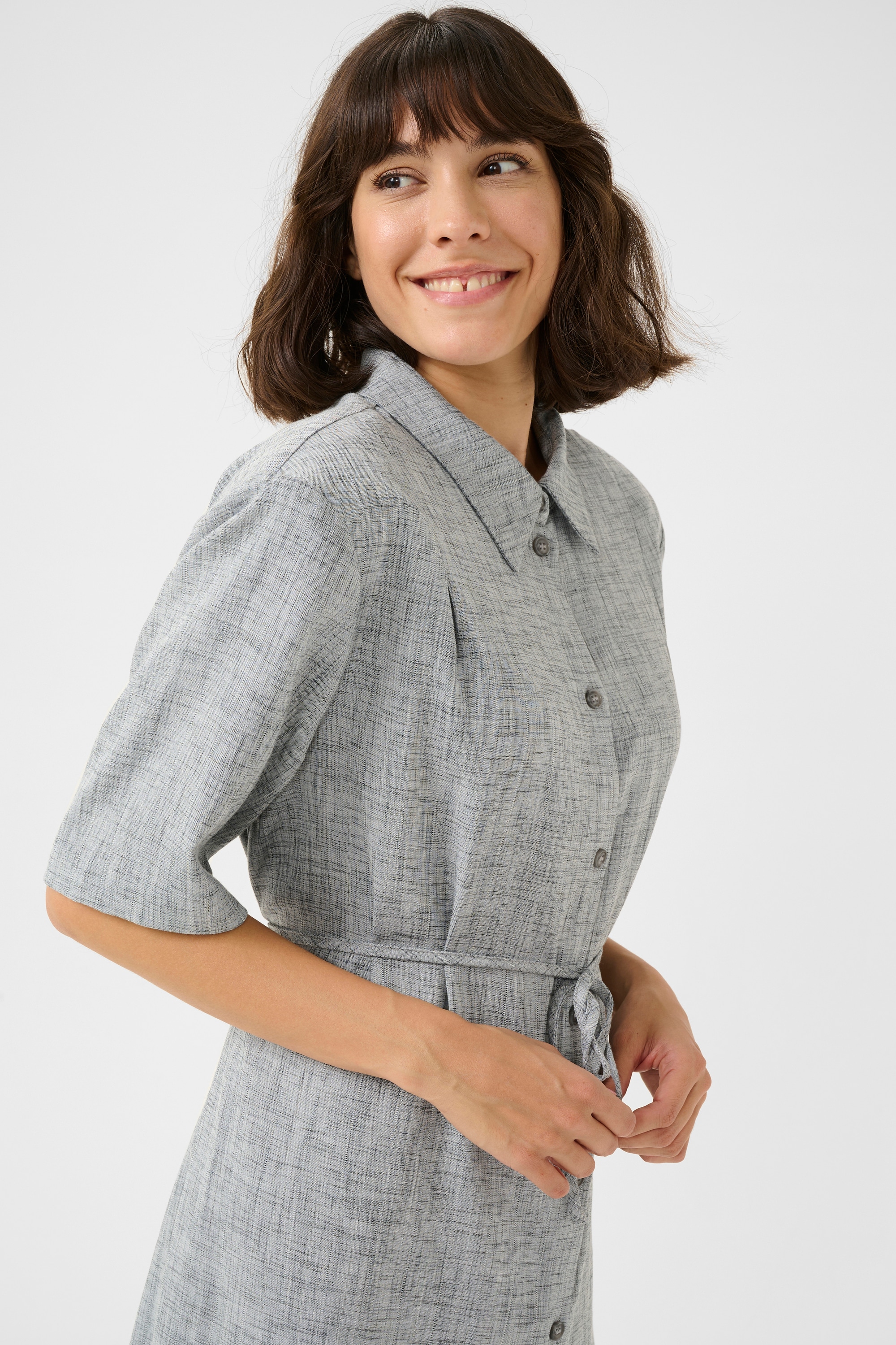 KAFFE Midikleid »Kleid KAderbya«