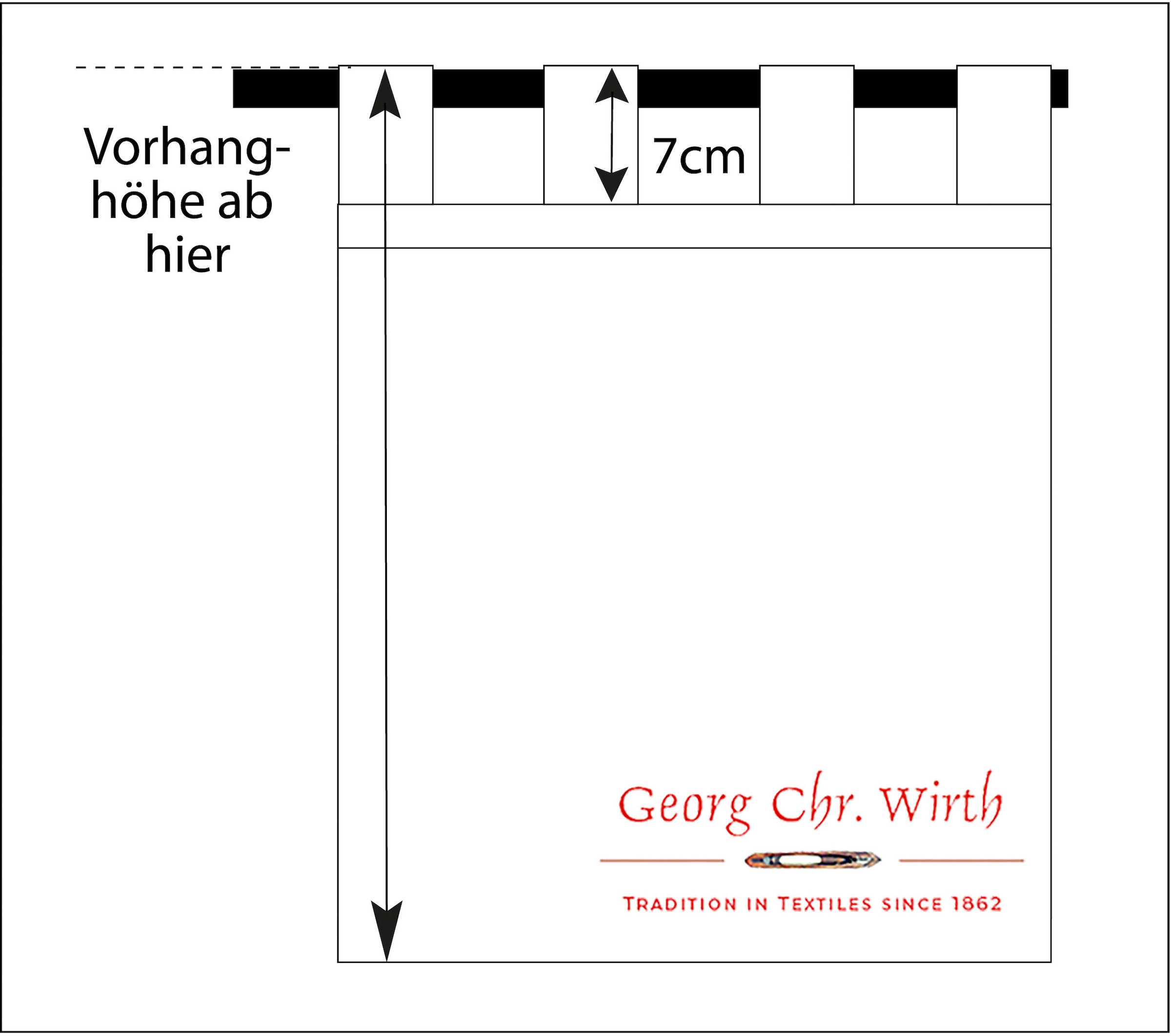Wirth Vorhang »Torbole«, (1 St.) bei OTTO