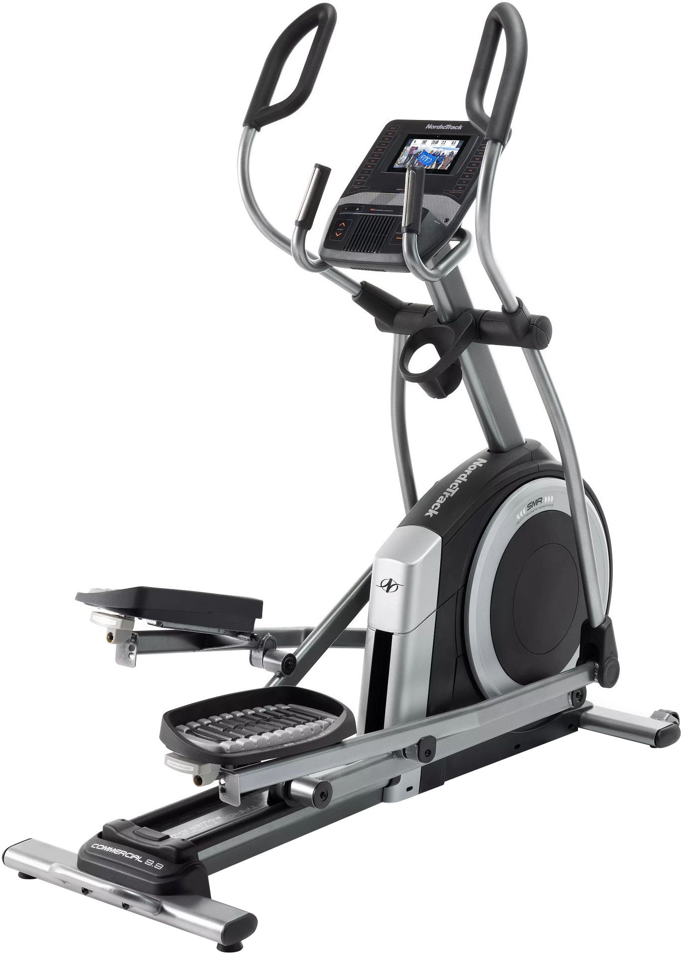 Nordictrack Ellipsentrainer »Commercial 9.9« in silberfarben