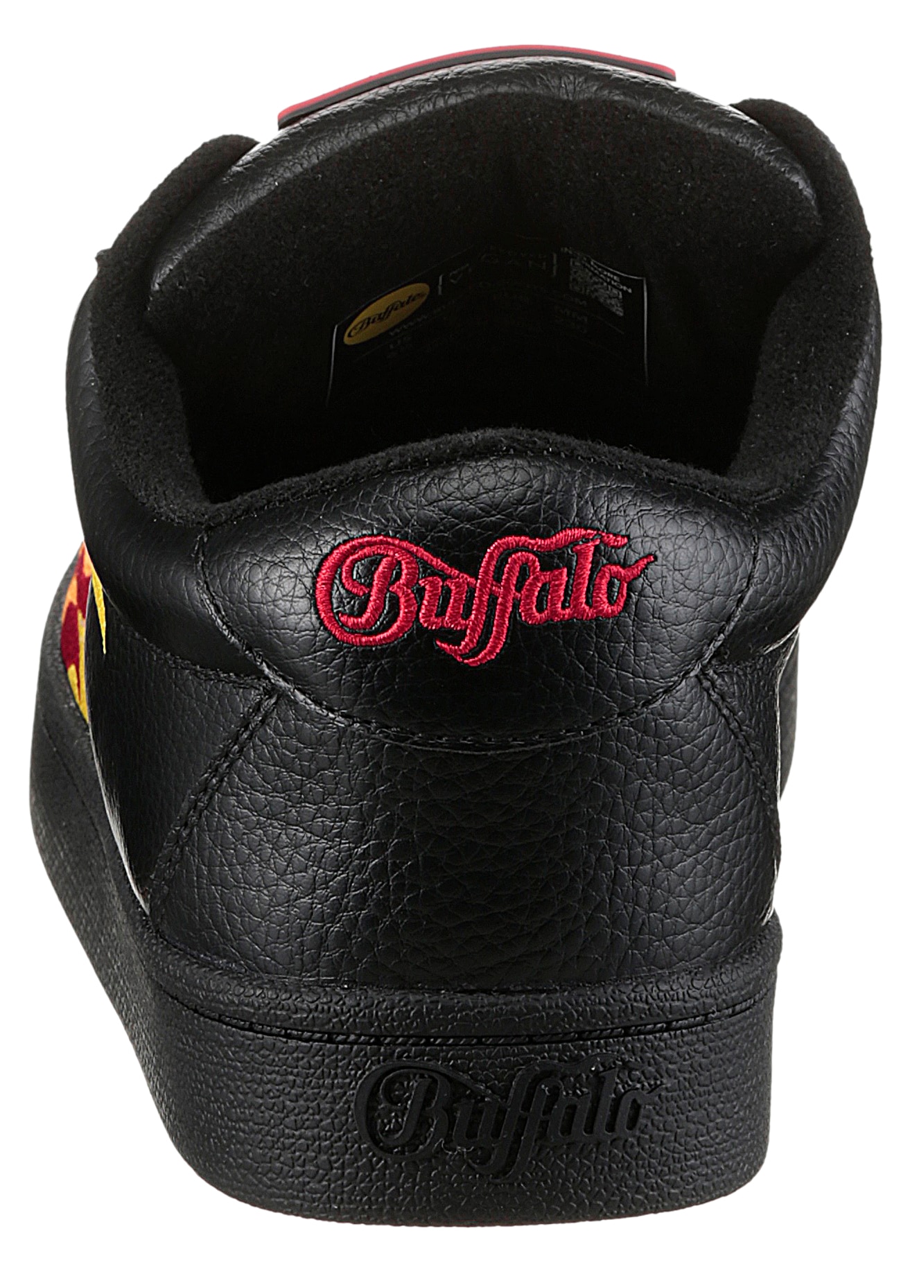 Buffalo Sneaker »LIBERTY«  , Freizeitschuh, Schnürschuh, Halbschuh mit trendigem Flammenmotiv