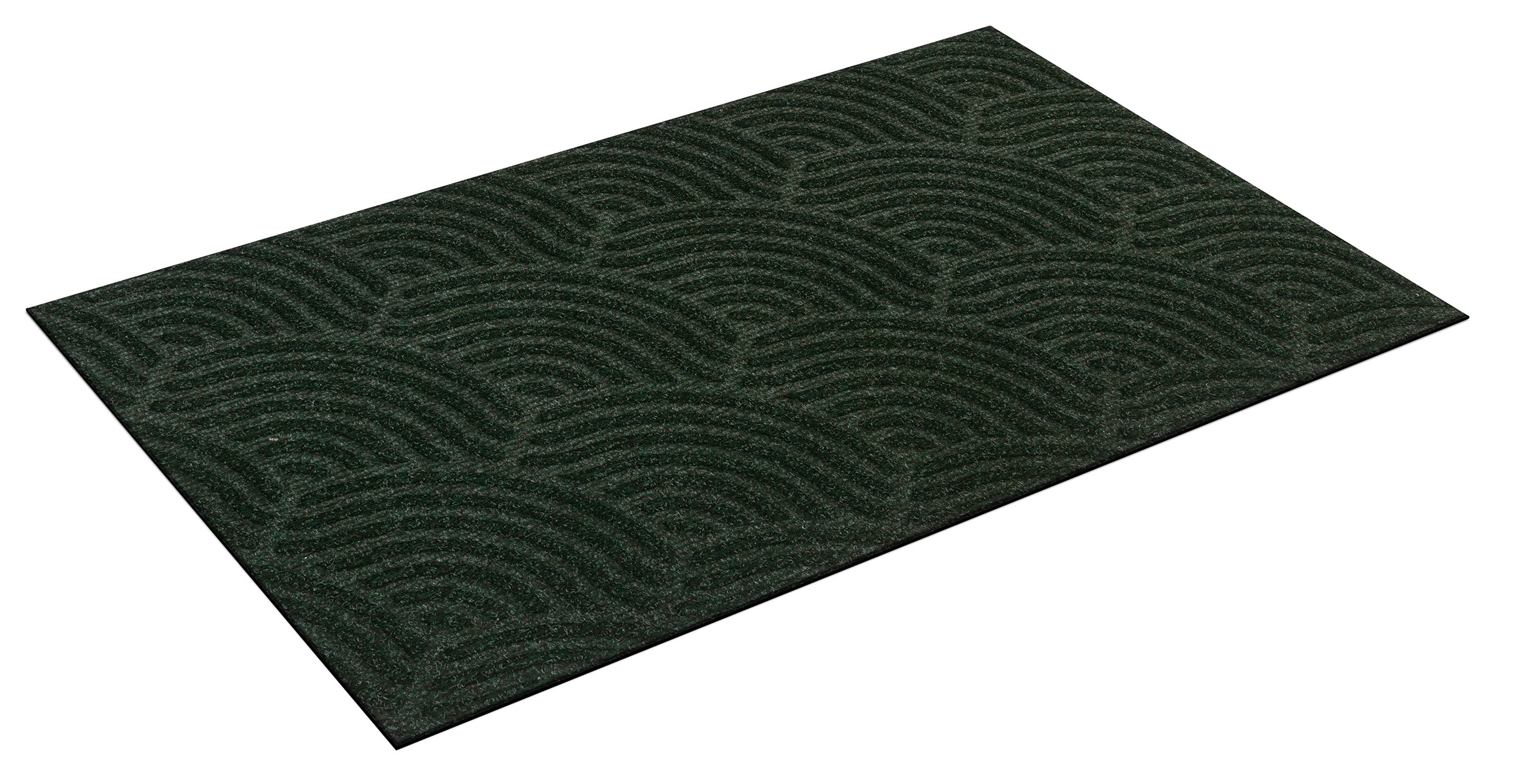 wash+dry by Kleen-Tex Fußmatte »Waves midnight green« rechteckig 8 mm Höhe