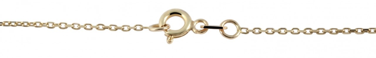 Adelia´s Kette mit Anhänger »Adelia's Damen 333 Gold Halskette mit Anhänger Herz mit Zirkonia unbekannt cm«