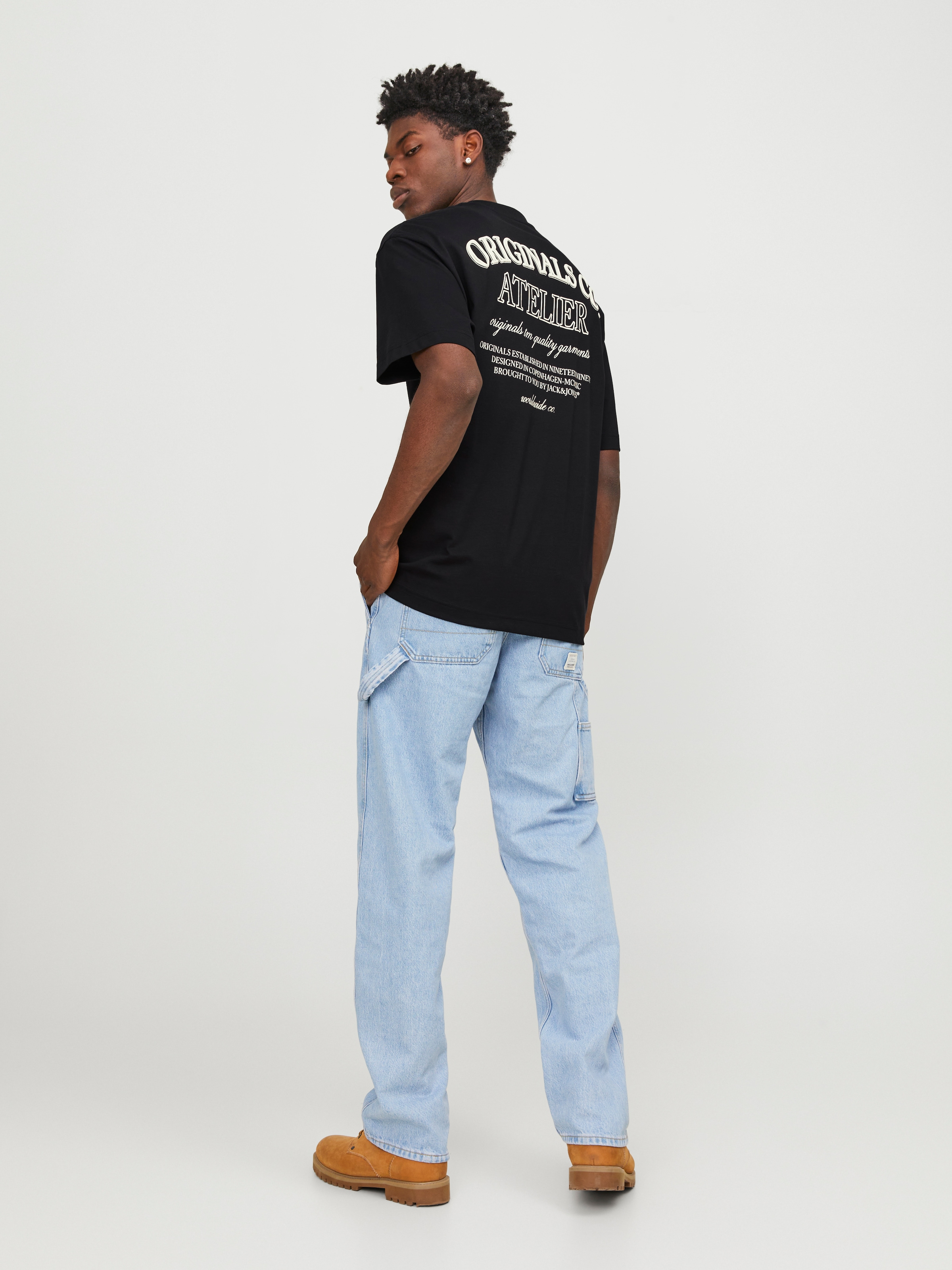 Jack & Jones »JORSANTORINI BACK TEE SS CREW NECK SN«