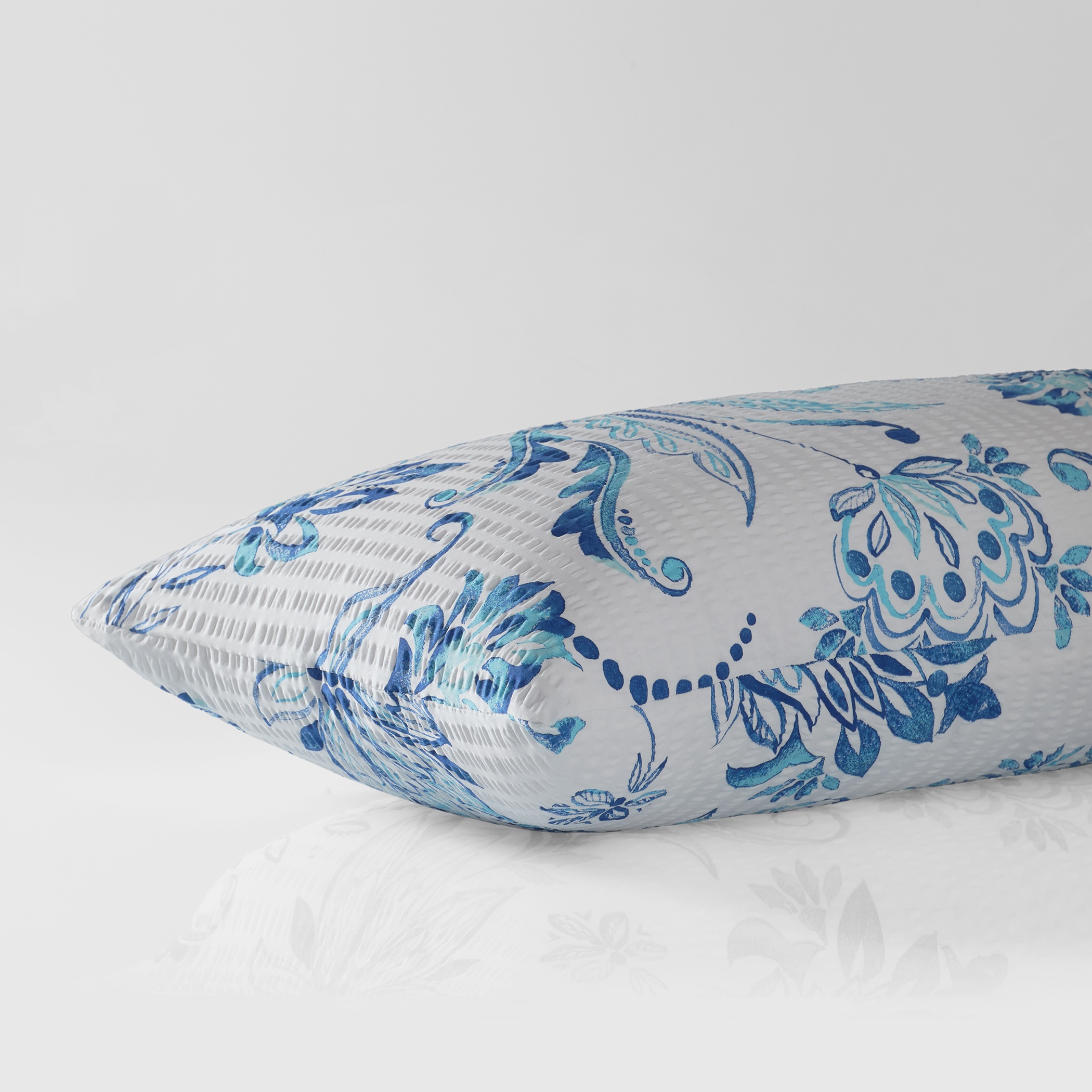 Florella Bettwäsche »»Fania blau « Soft-Seersucker,  100% Baumwolle«