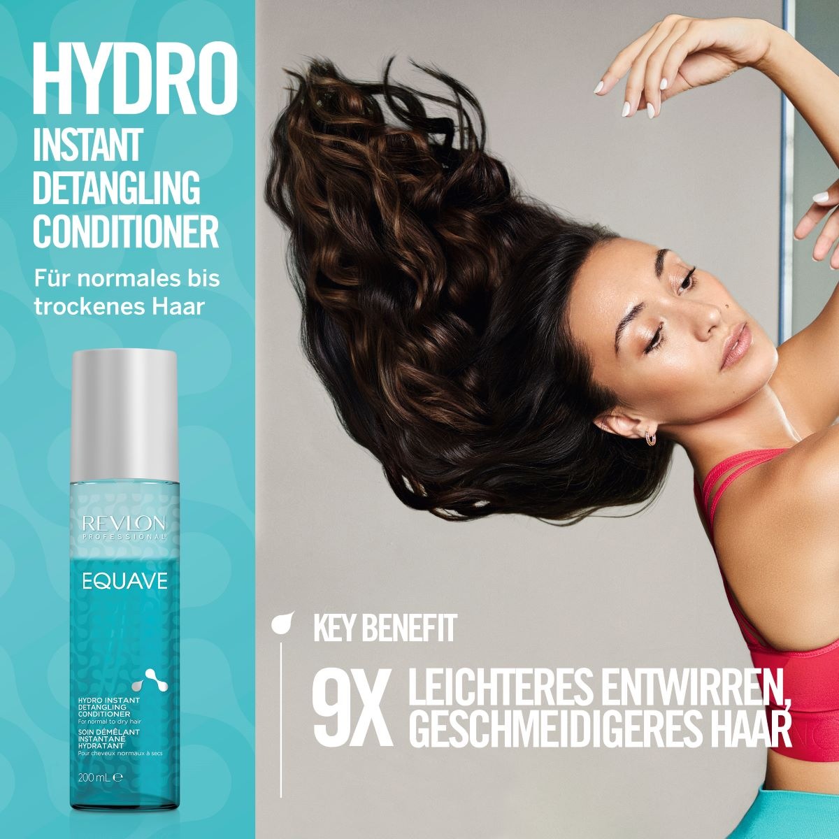 REVLON PROFESSIONAL Haarspülung »Leave-in Pflege Equave Hydro Instant Detangling Conditioner«, Normales Bis Trockenes Haar 200 ml