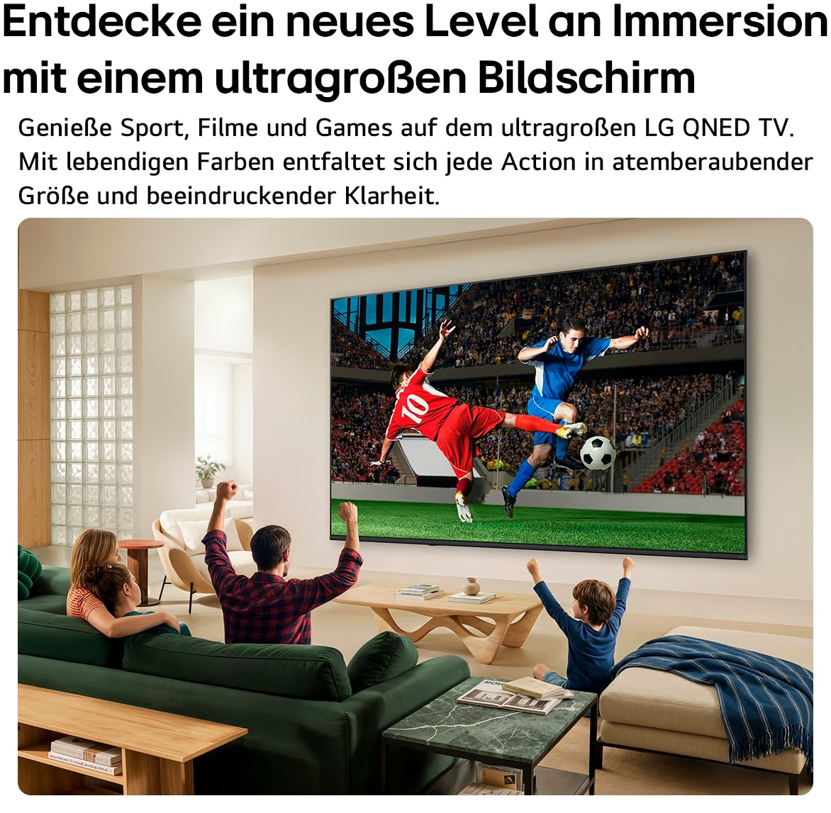 LG QNED-Fernseher »75QNED70B6A« 189 cm/75 ″ Smart-TV
