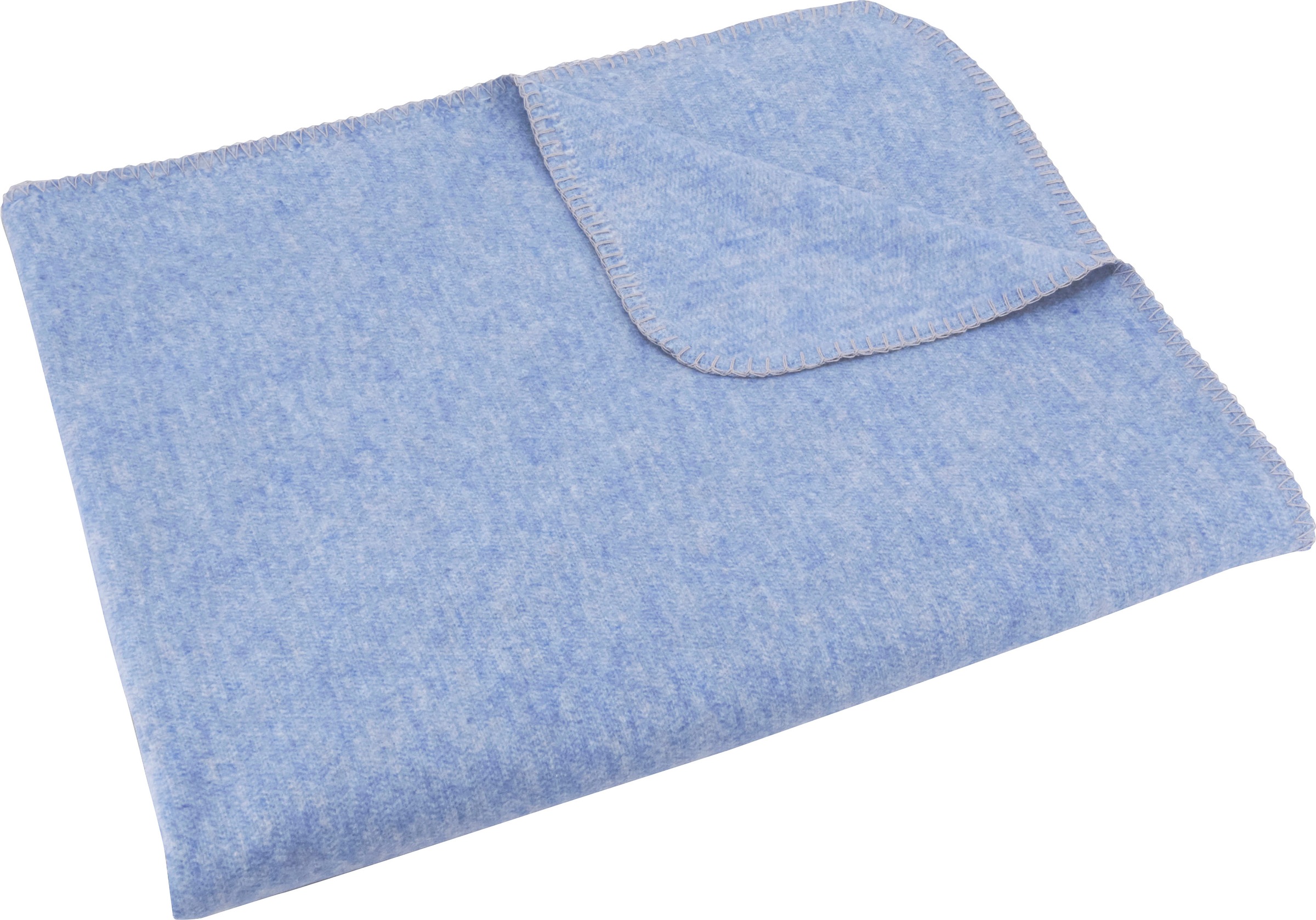 SETEX Wohndecke »Kuscheldecke«, mit Ziernaht in Melange-Optik, Kuscheldecke kaufen
