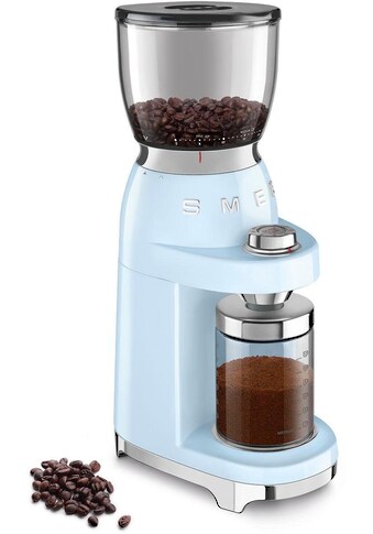 Smeg Kaffeemühle »CGF01PBEU«, 150 W, Kegelmahlwerk, 350 g Bohnenbehälter kaufen