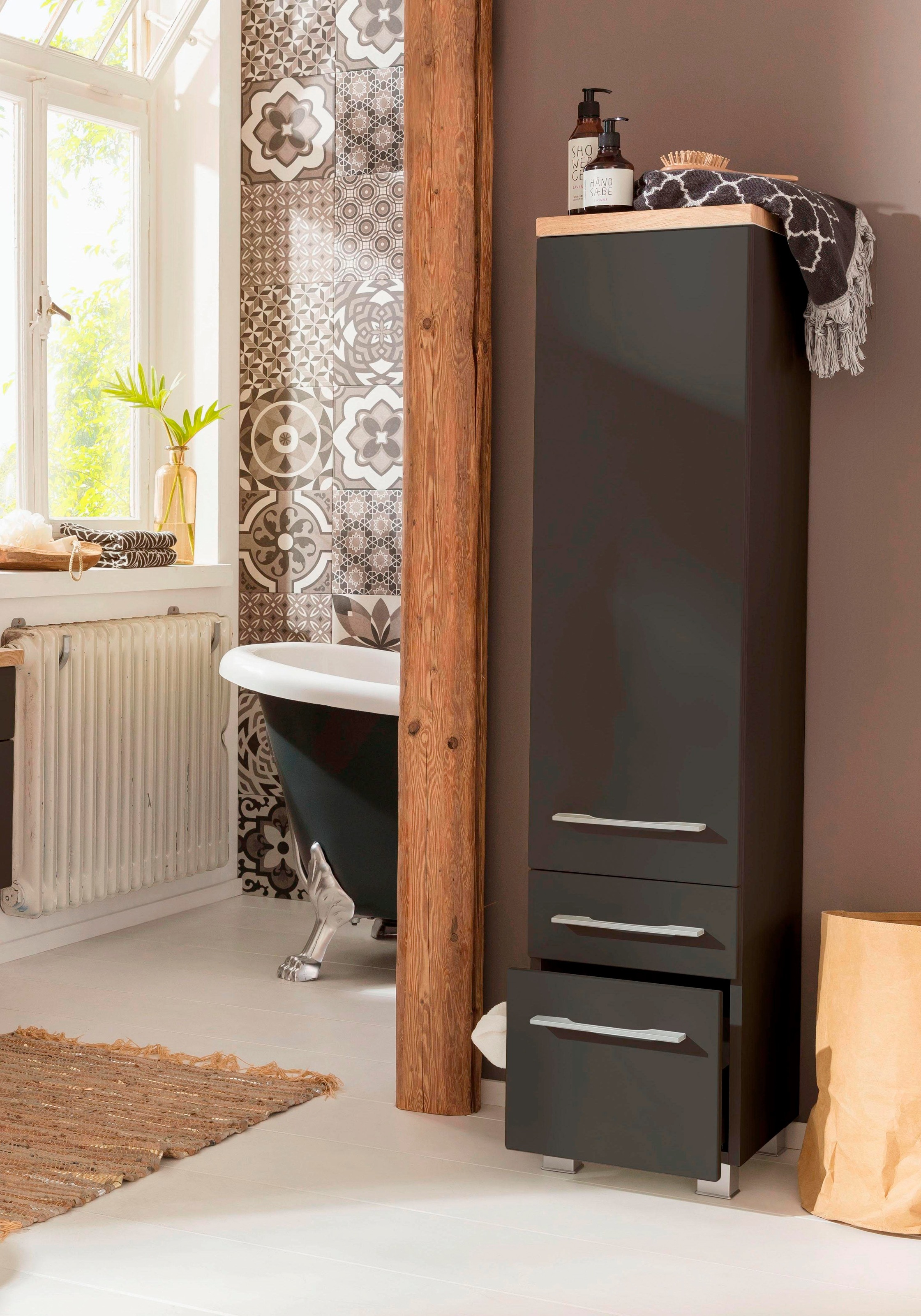 welltime Midischrank »Davos« mit 2 Schubladen